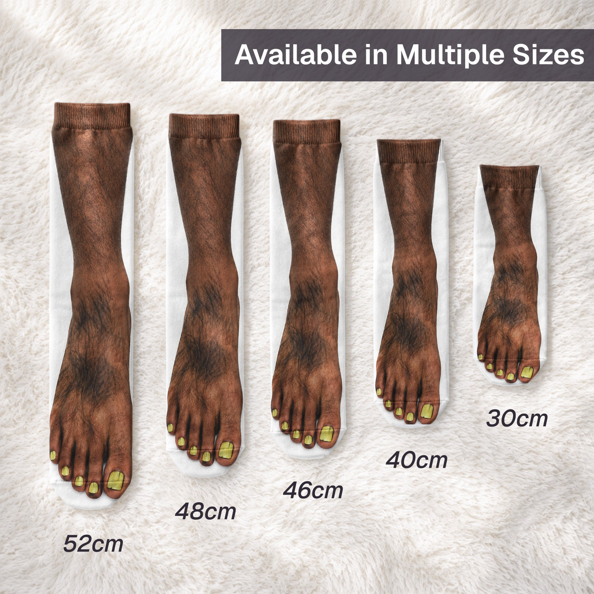 Ugly Feet Funny Gift For Husband Wife Boyfriend Girlfriend Friend Coworkers - Personalized Socks