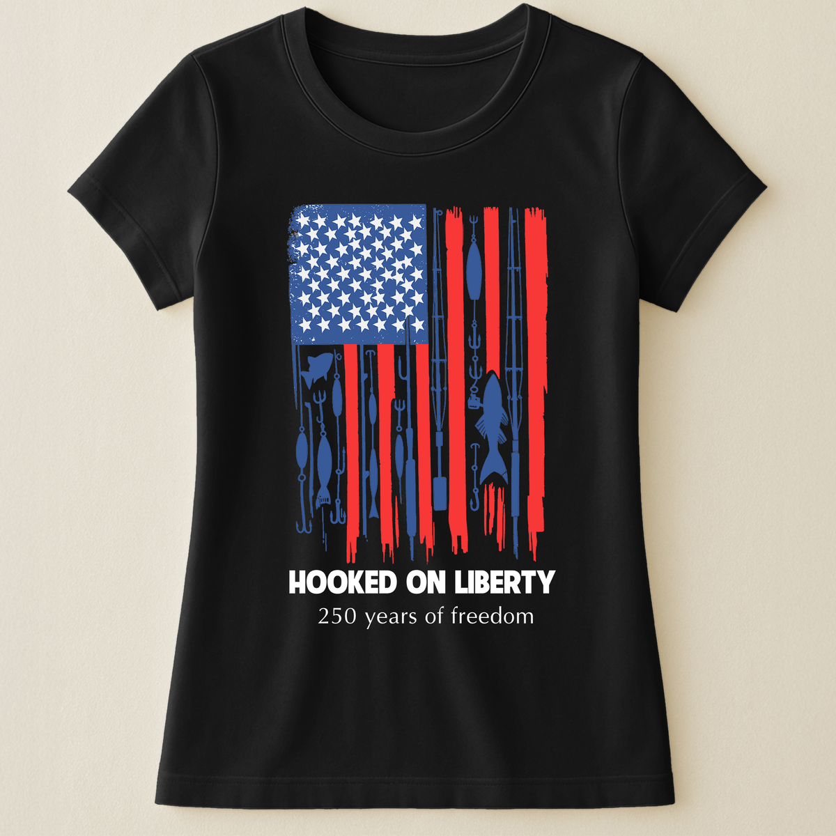 Hooked On Liberty - Shirt