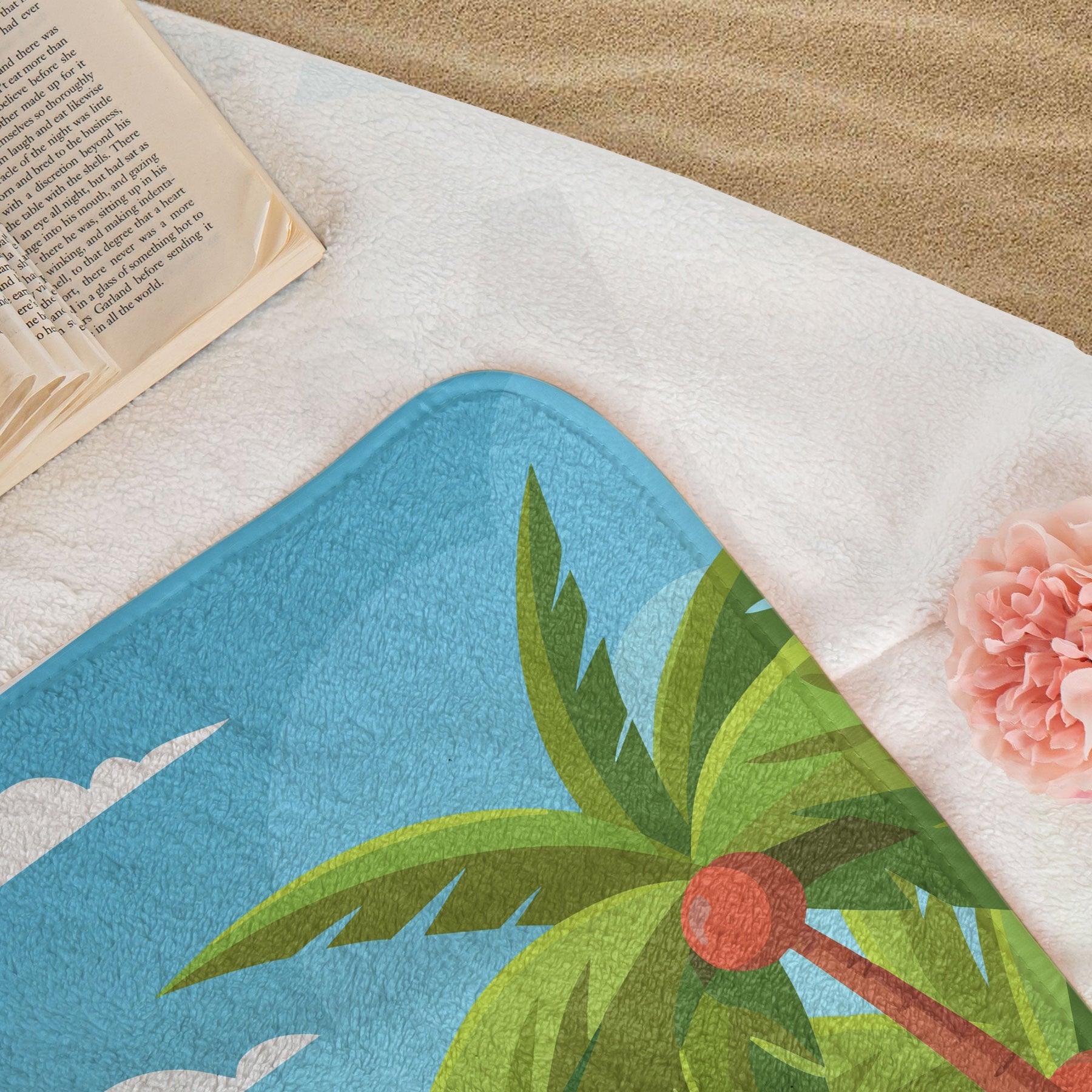 Wedding Couple, Honey Moon - Personalized Photo Quick-Dry Beach Towel