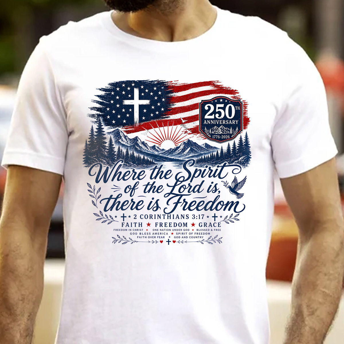 Where The Spirit Of The Lord Is, There Is Freedom - Shirt