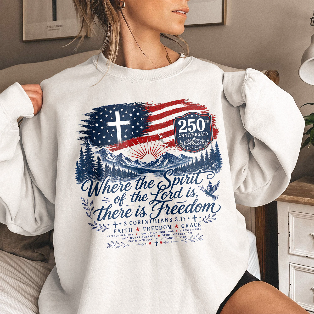 Where The Spirit Of The Lord Is, There Is Freedom - Shirt