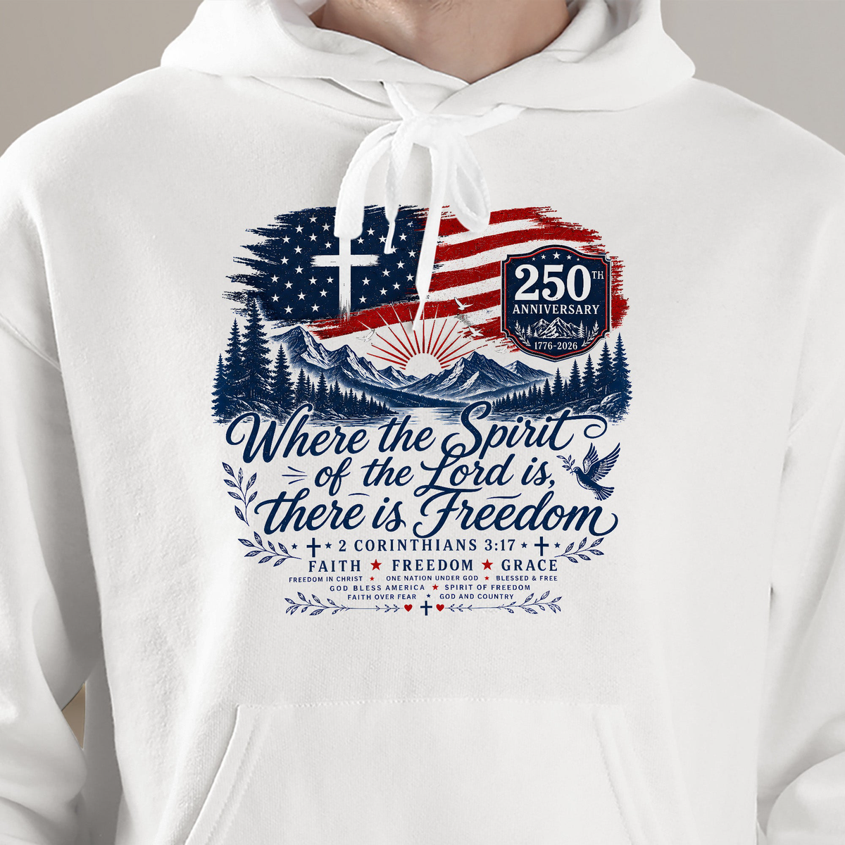 Where The Spirit Of The Lord Is, There Is Freedom - Shirt