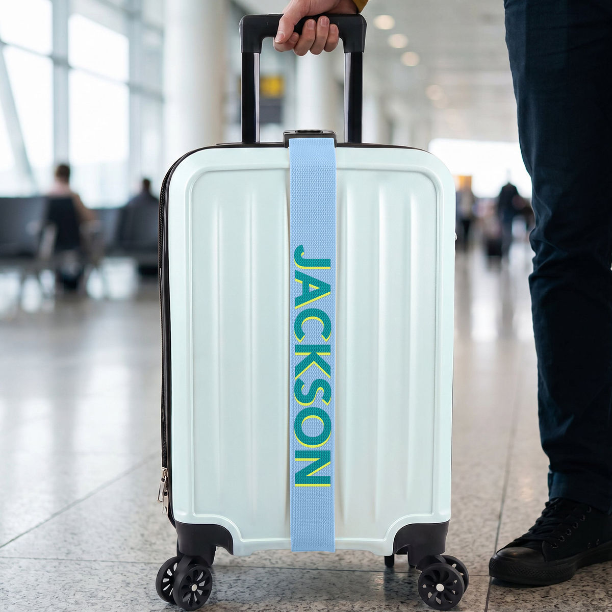 Bestie Trip Cheaper Than Therapy - Personalized Luggage Strap
