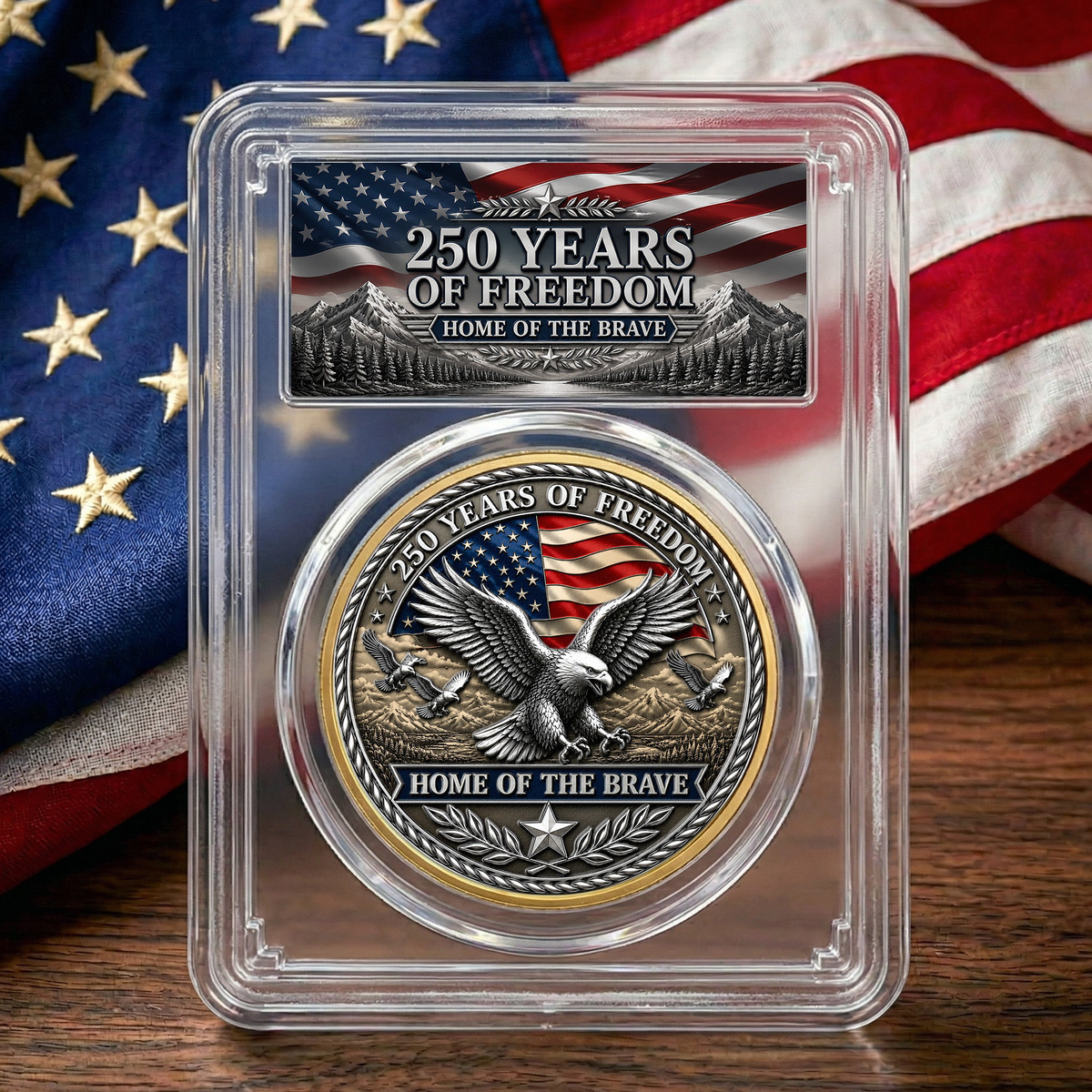 America's Legacy 250 Years Bald Eagle - Coin