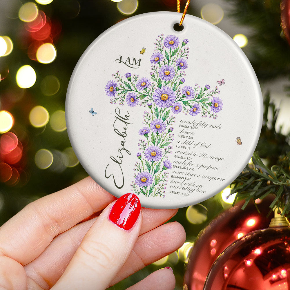 Christian Bible Verse Keepsake - Personalized Ornament