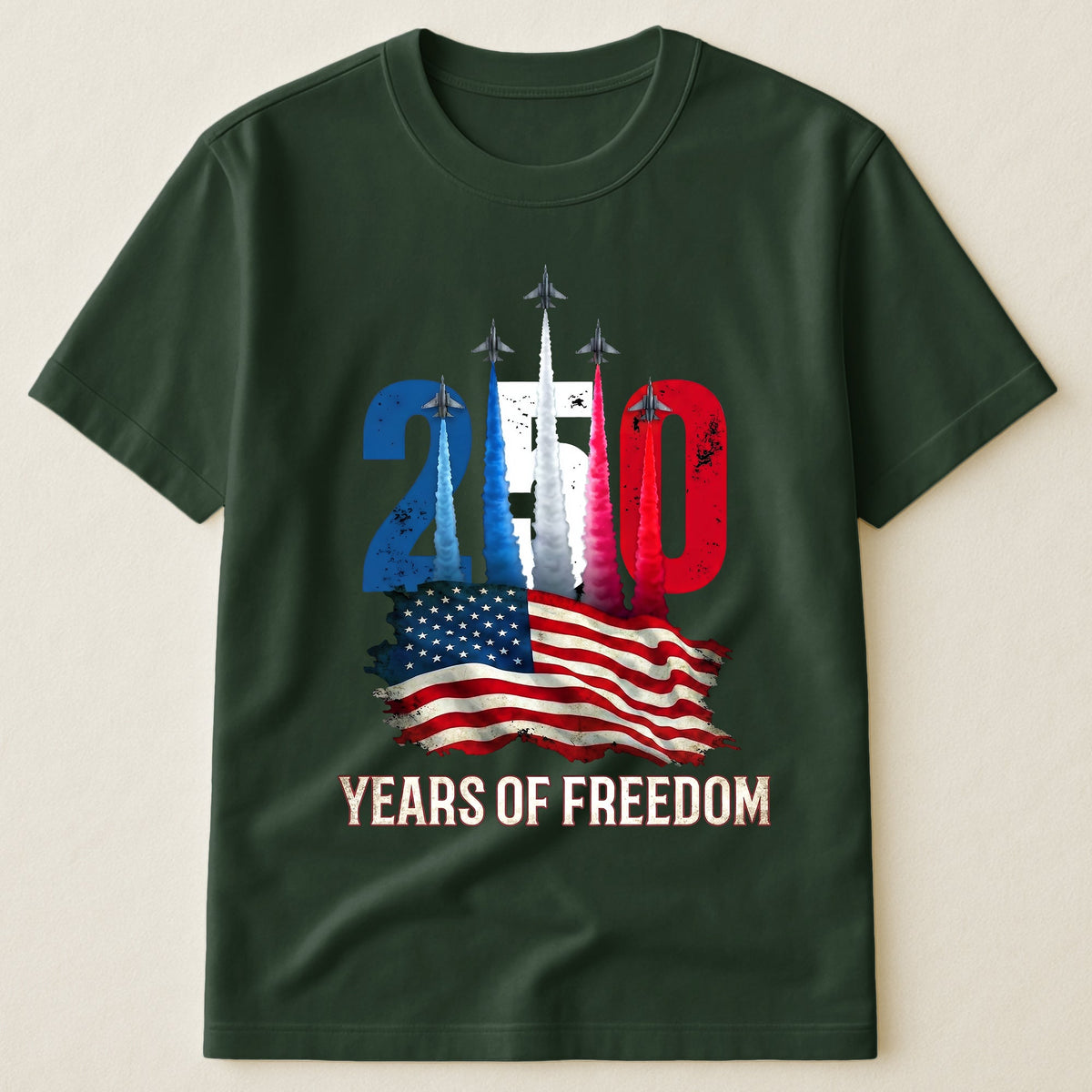 250 Years of Freedom Fighter Jet - Shirt