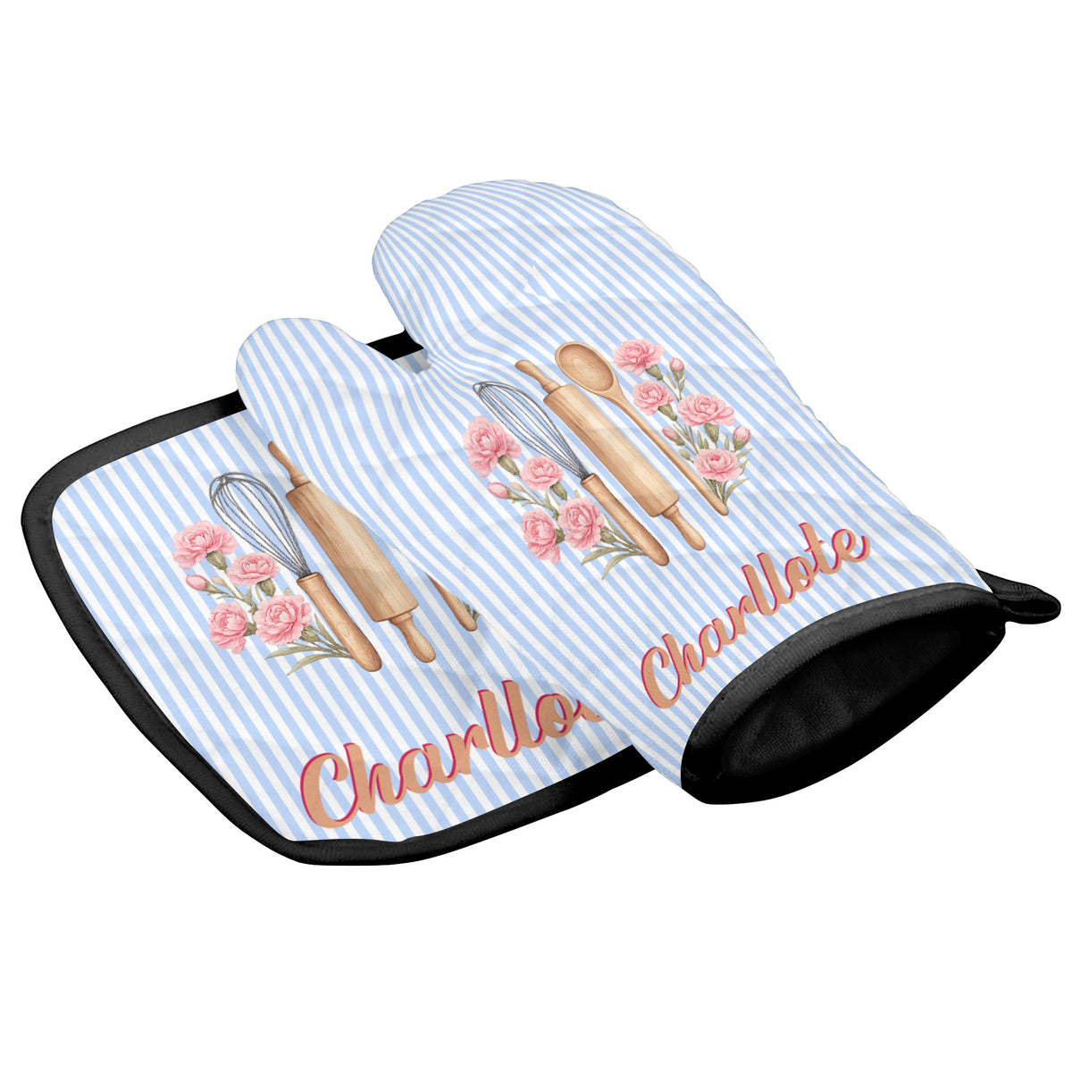custom-name-and-birth-flower-striped-pattern-personalized-oven-mitts-and-pot-holder-4