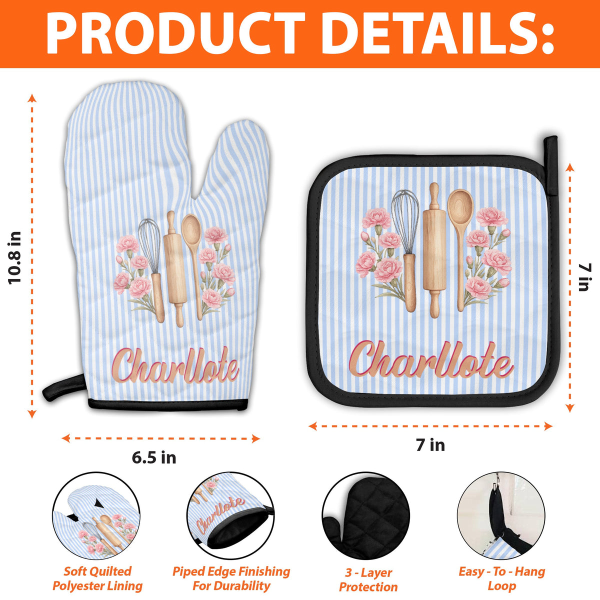 custom-name-and-birth-flower-striped-pattern-personalized-oven-mitts-and-pot-holder-7