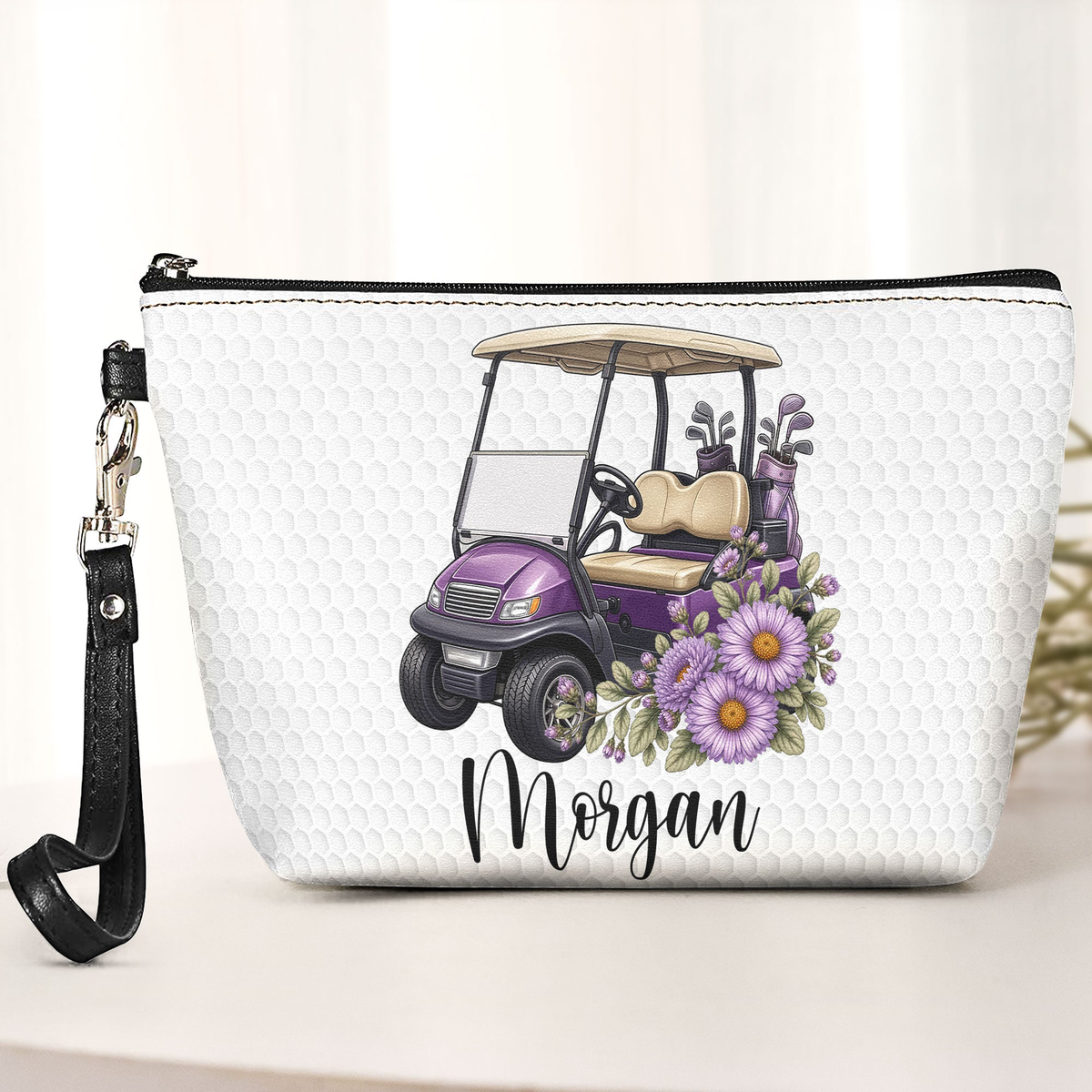 Custom Name, Girls Golf, Golf Pouch, Gift For Golf Lover, Golf Player - Personalized Bag