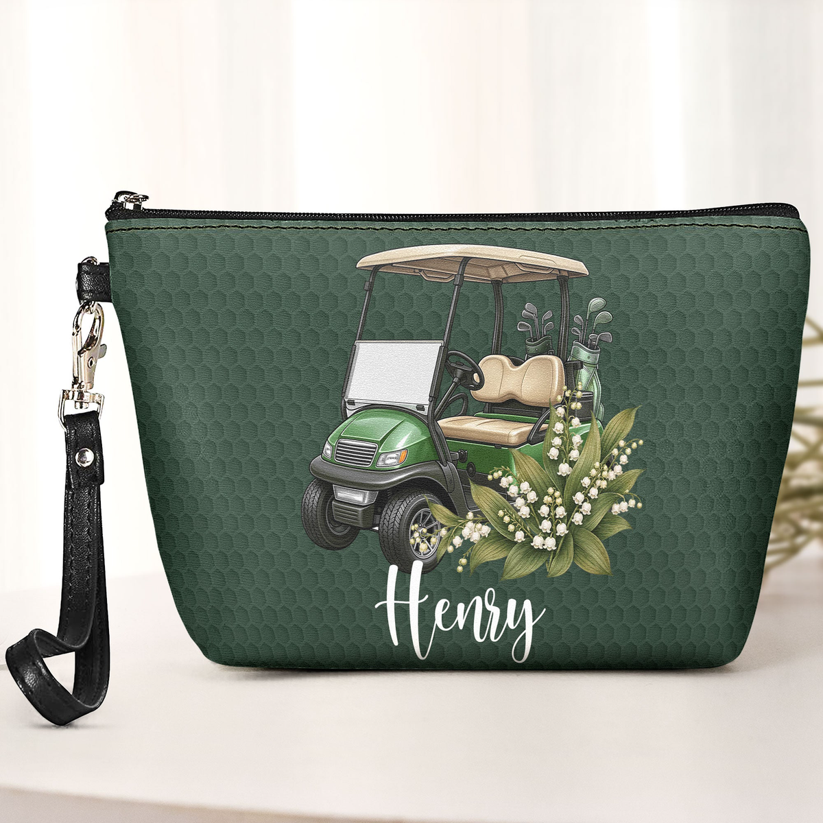 Custom Name, Girls Golf, Golf Pouch, Gift For Golf Lover, Golf Player - Personalized Bag