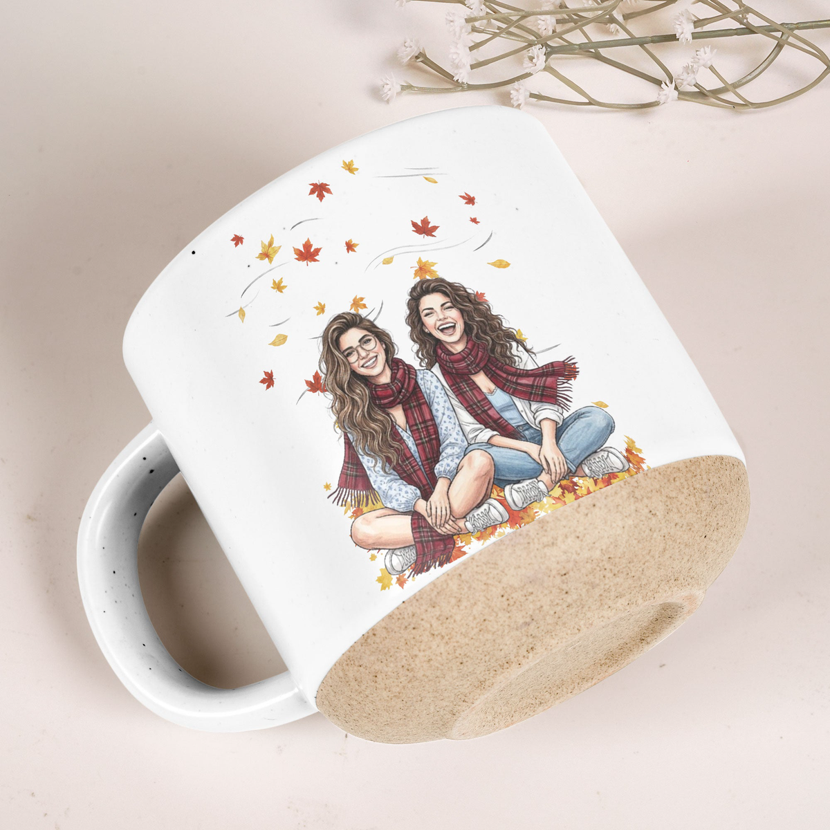 Custom Photo Gift For Friend Bestie Sister Family, Friendsgiving Ideas, Thanksgiving Gift, Gift For Friend, Christmas Gift, Friendship Mug - Personalized Mug