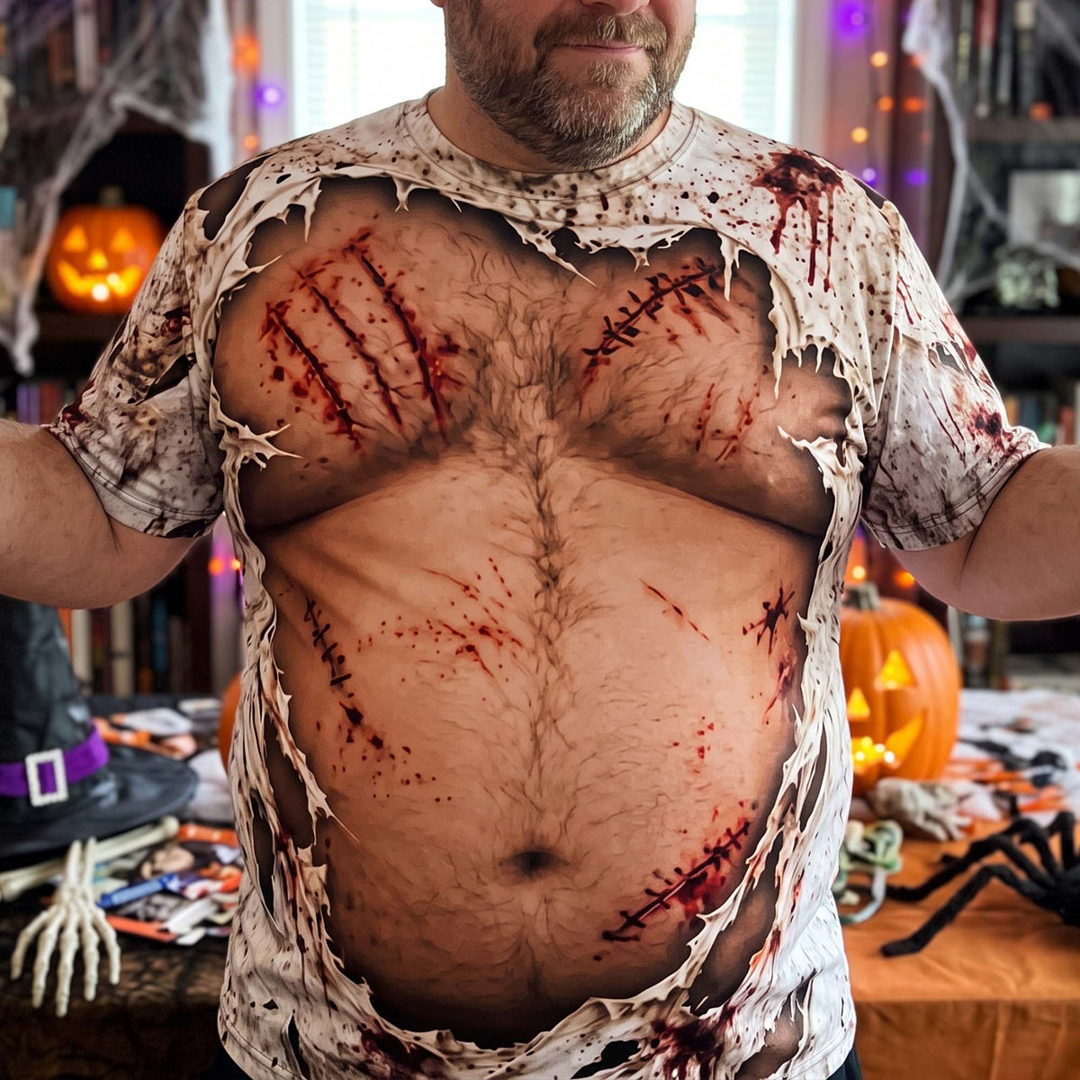 halloween-funny-muscle-abs-or-beer-belly-personalized-shirt-3