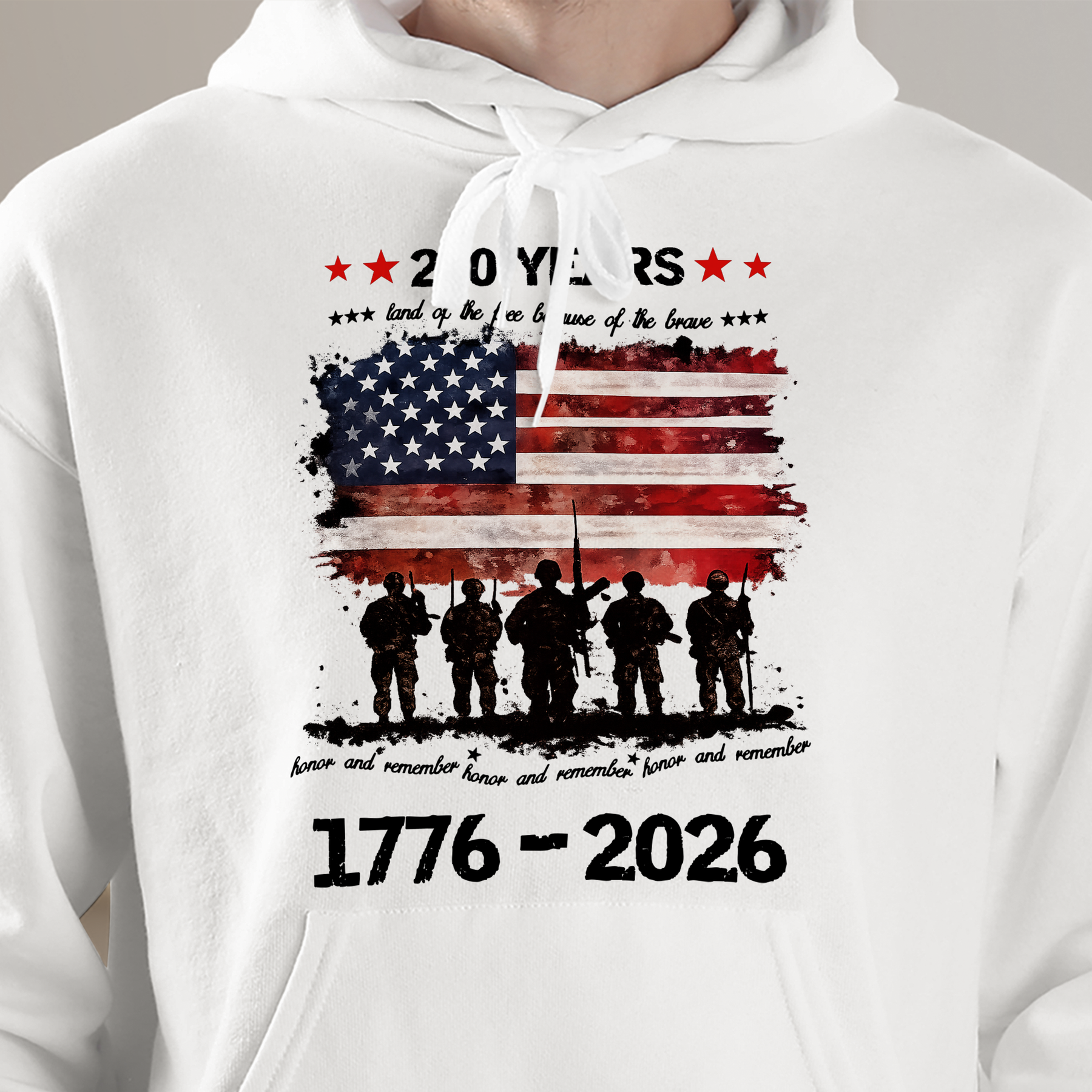 250 Years Land Of The Free - Shirt