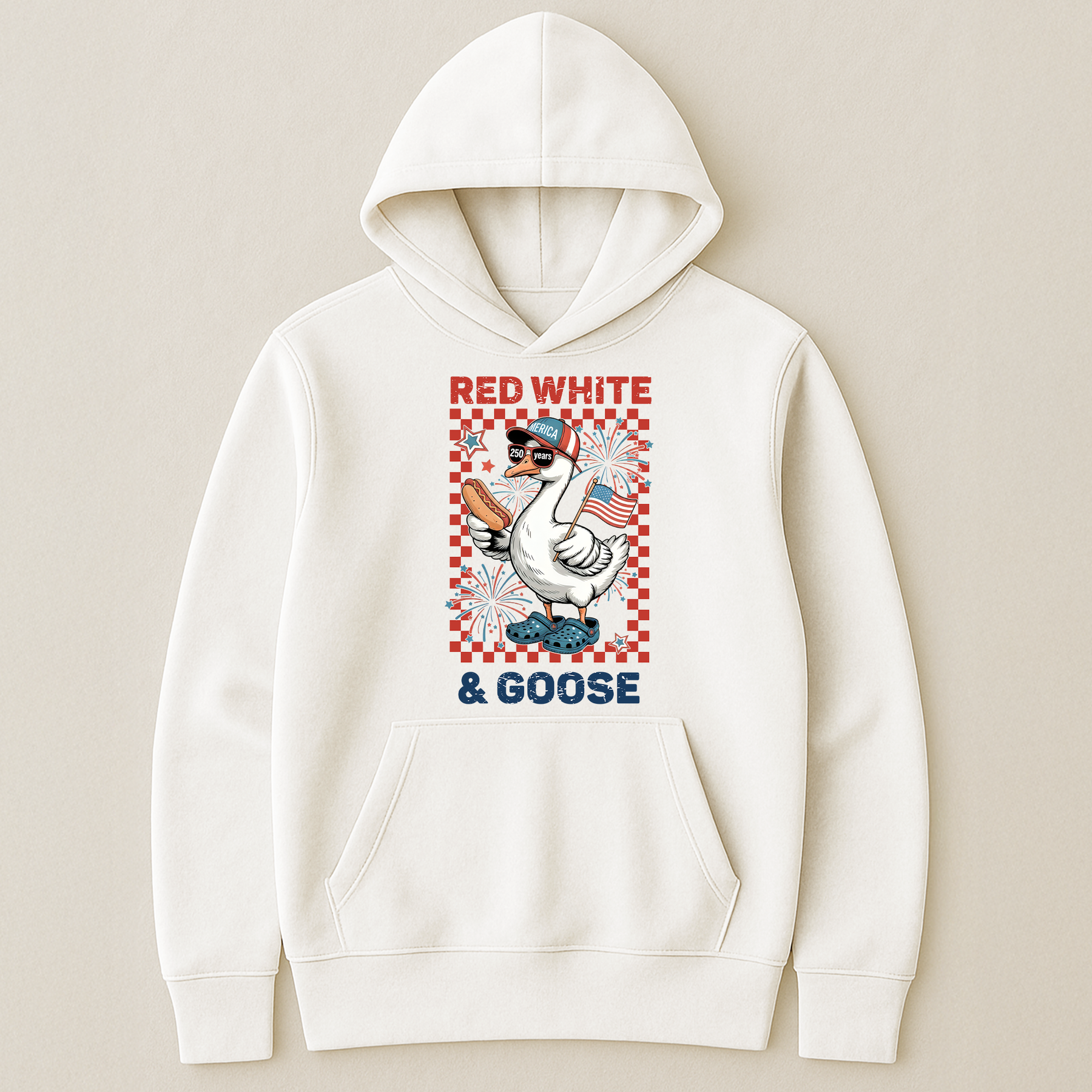 250 Years Red White And Goose - Shirt