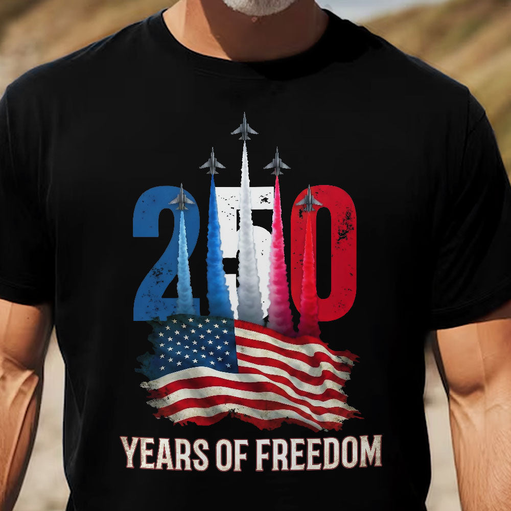 250 Years of Freedom Fighter Jet - Shirt