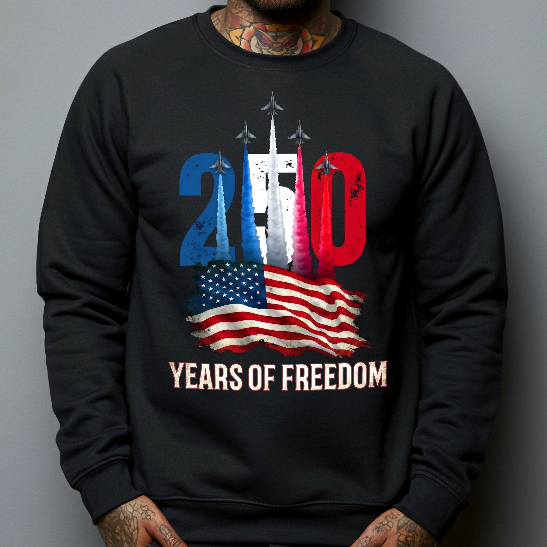 250 Years of Freedom Fighter Jet - Shirt