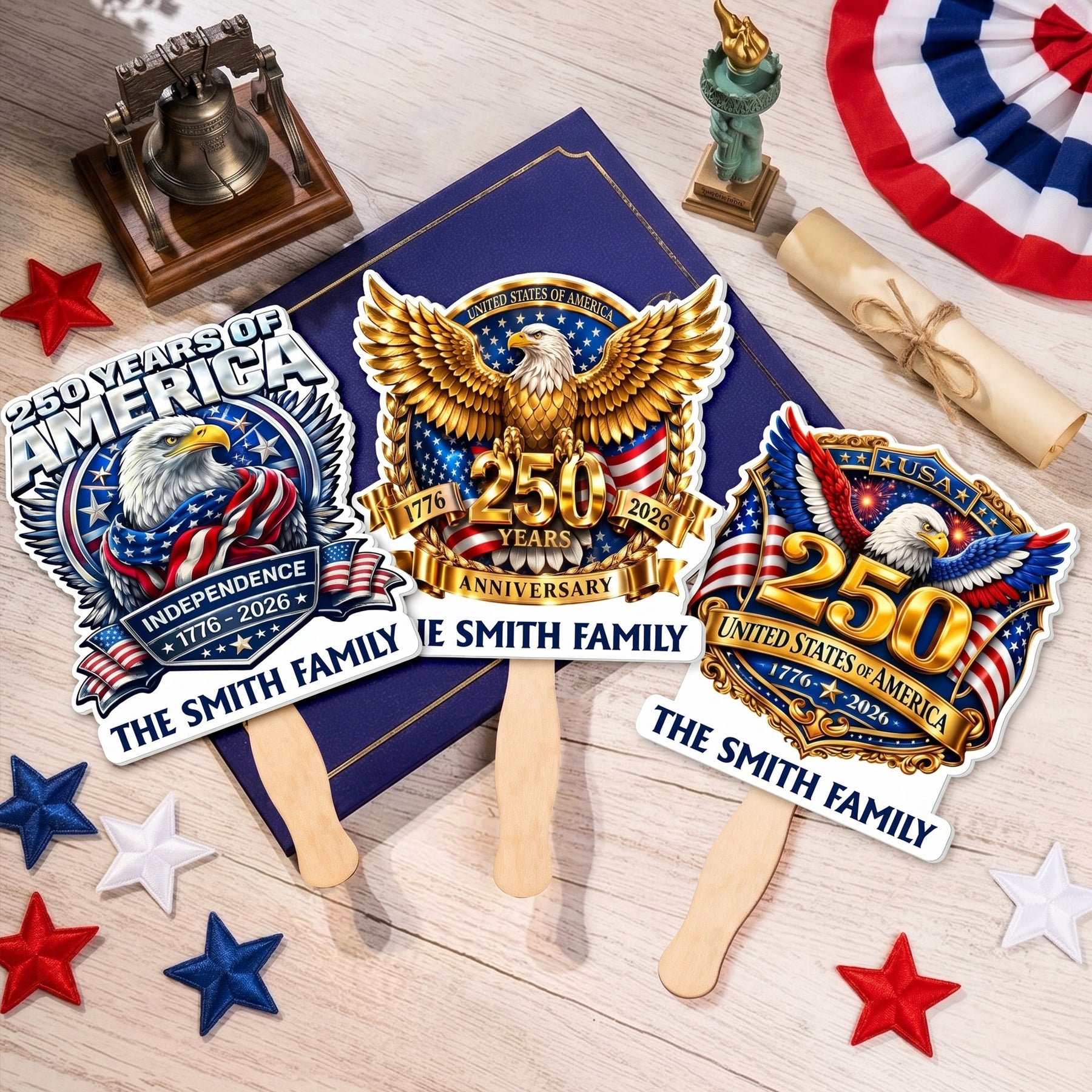 250Th Anniversary - Personalized Fan