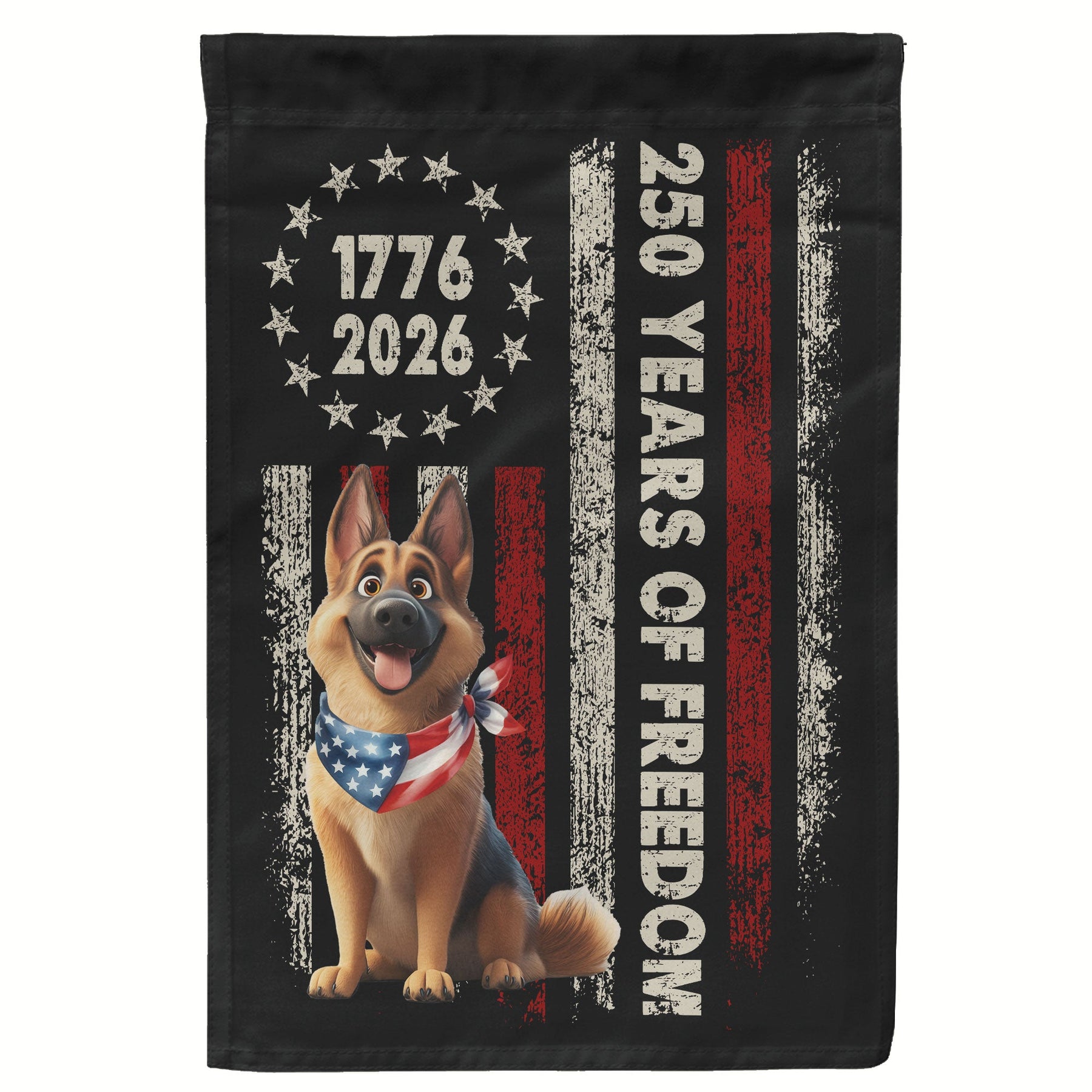 250 Years Of Freedom - Personalized Flag