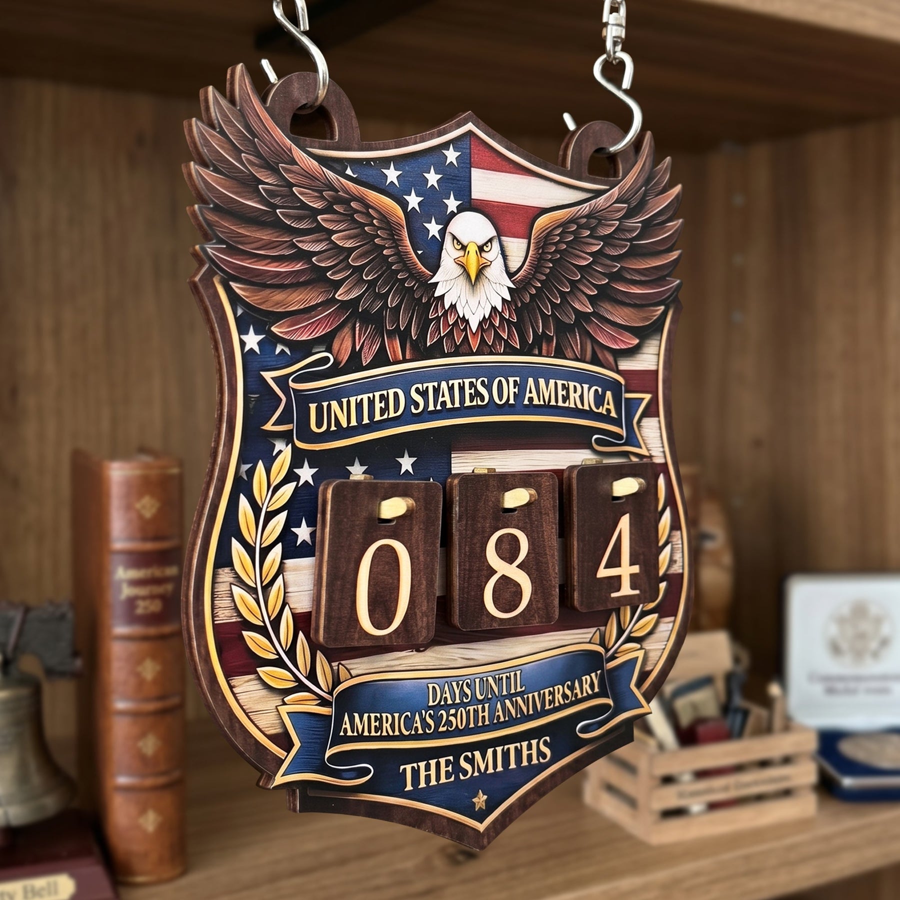 America’s 250th Anniversary - Personalized Countdown Sign