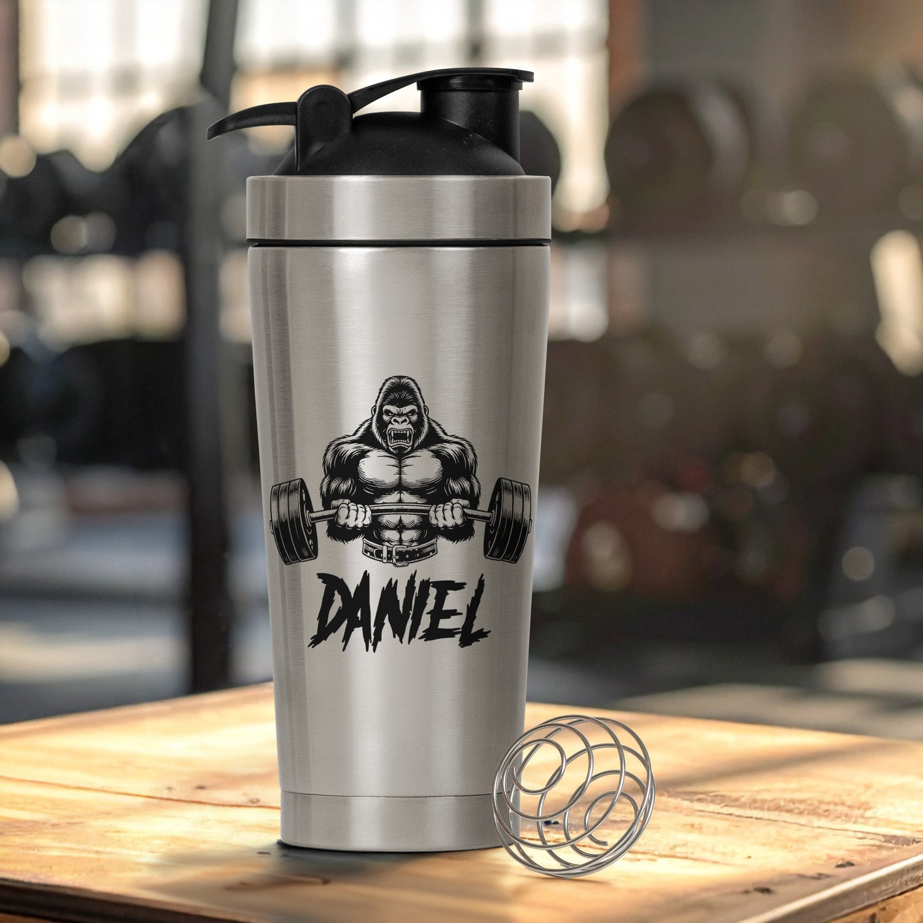 Beast Mode For Gym Lovers, Fitness - Custom Name & Symbols - Personalized Protein Shaker