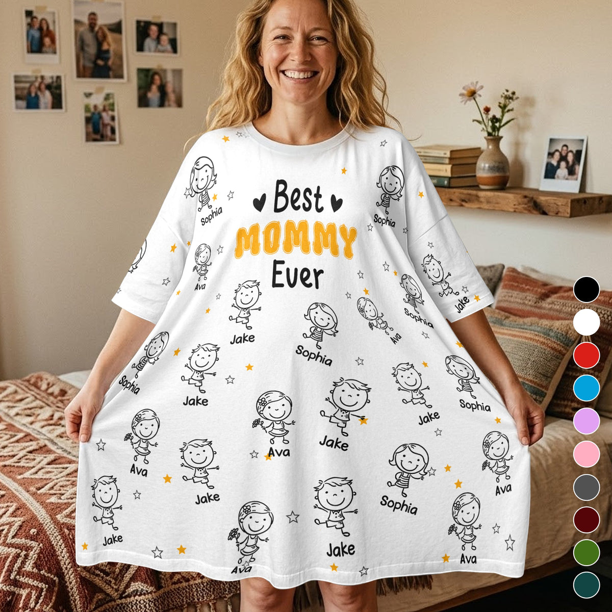Best Mommy Ever - Personalized Pajamas