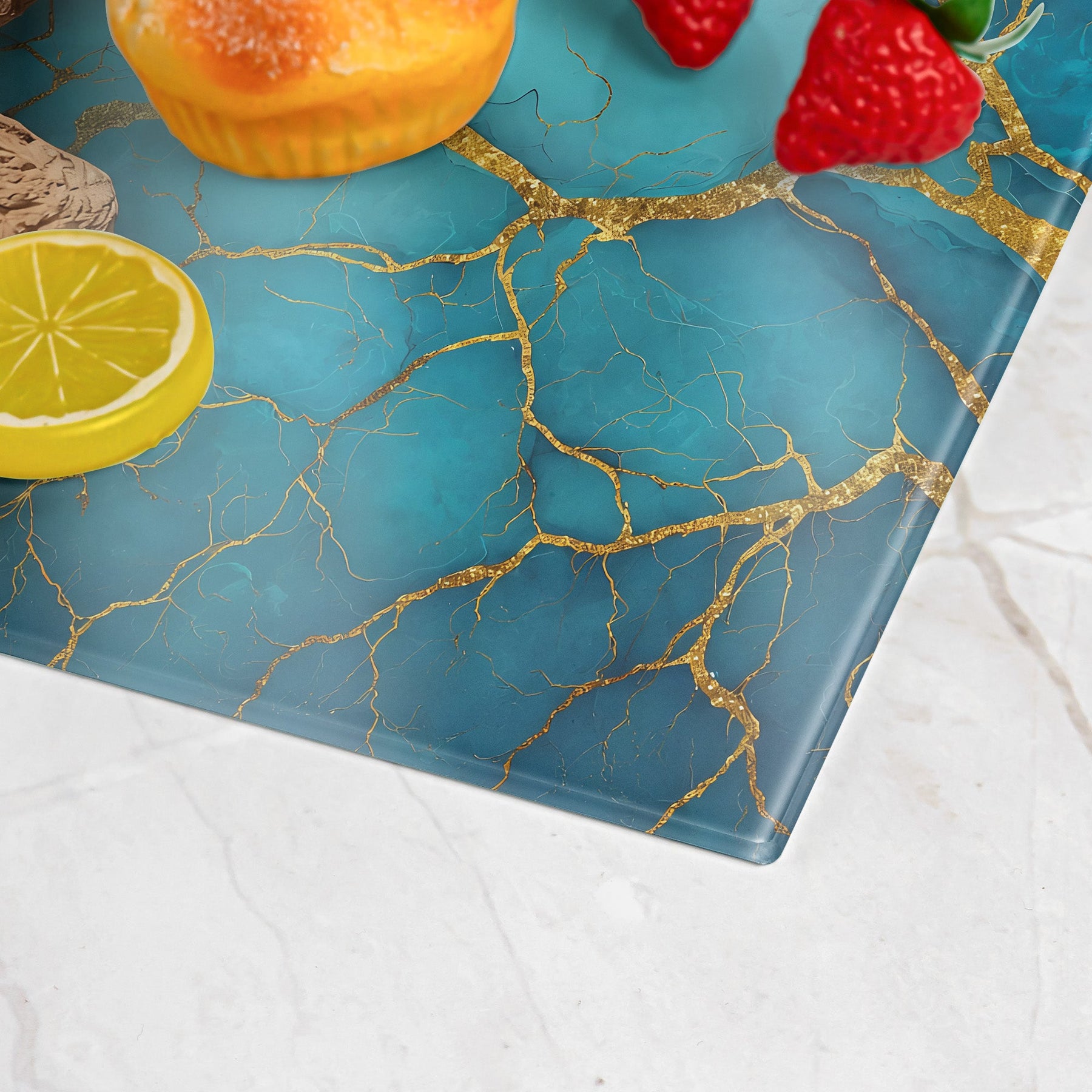 Birth Flower Kitchen Decor Gift For Her - Personalized Cutting Board