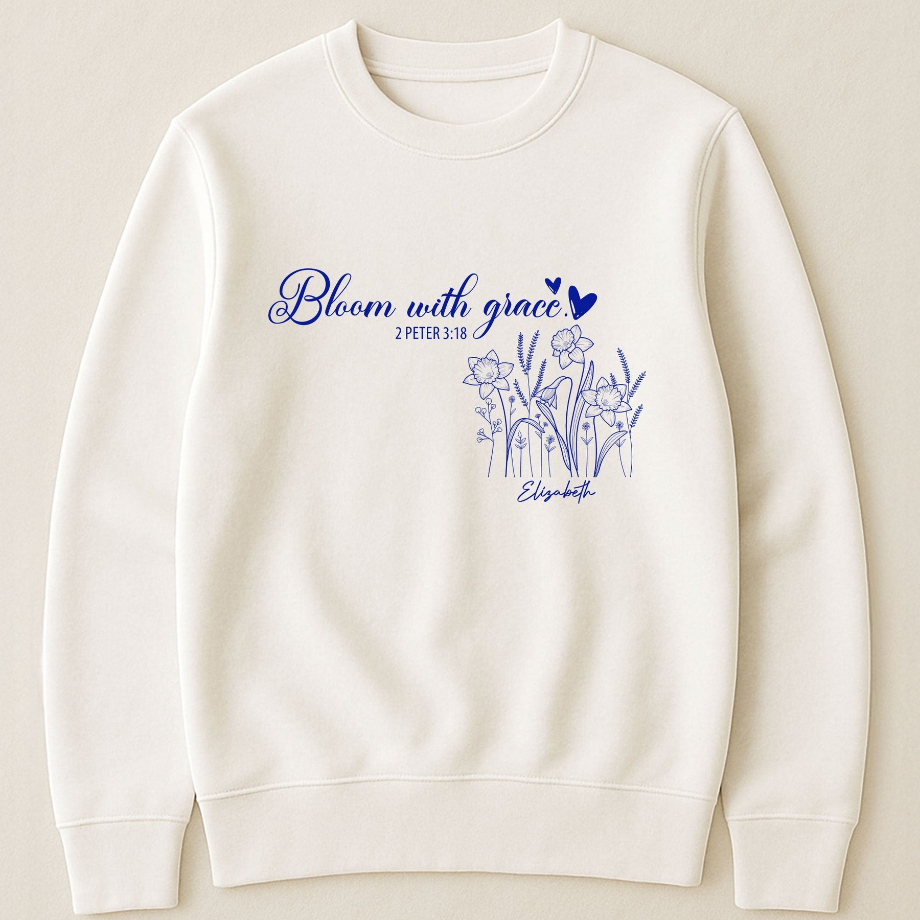 Bloom With Grace - Personalized Shirt