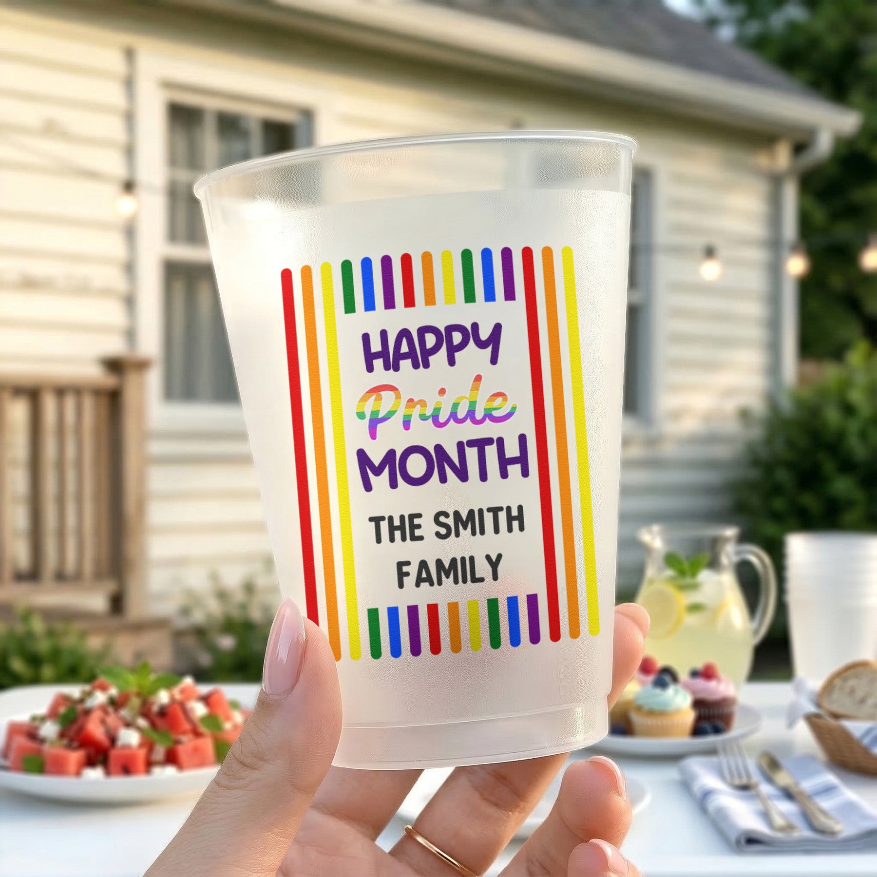 Celebrating Pride Month - Personalized Cups