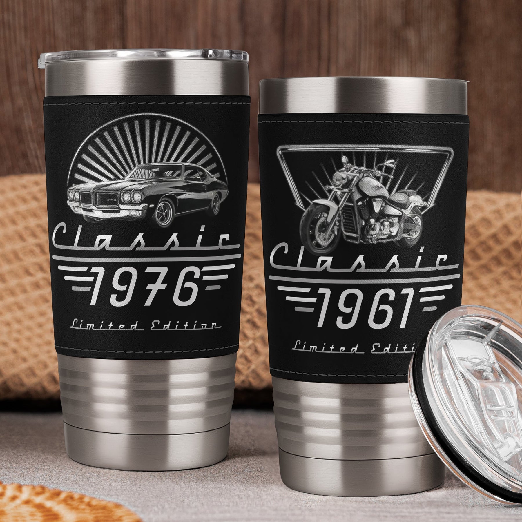 Classic Limited Edition Custom Photo - Father's Day, Birthday Gifts For Him, Dad, Husband, Grandpa - Personalized 20oz Tumbler