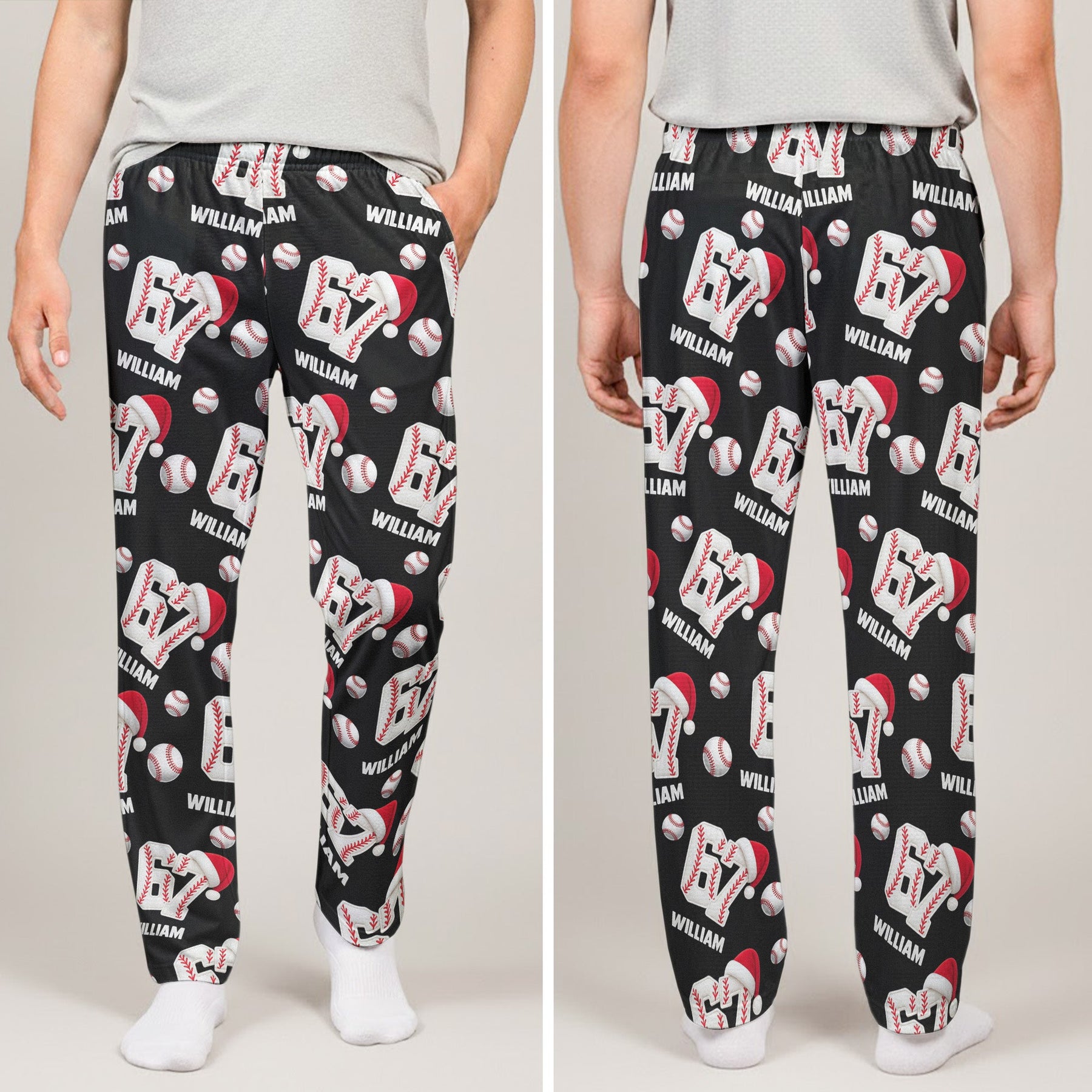 Custom 67 Slang Meme For Sport Lovers Kids Teenagers & Adults - Personalized Sweatpants, Lounge Pants With Pockets