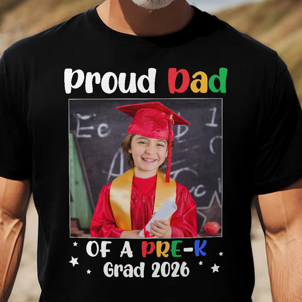 Custom Family Pre-K Graduation - Personalized Photo Shirt