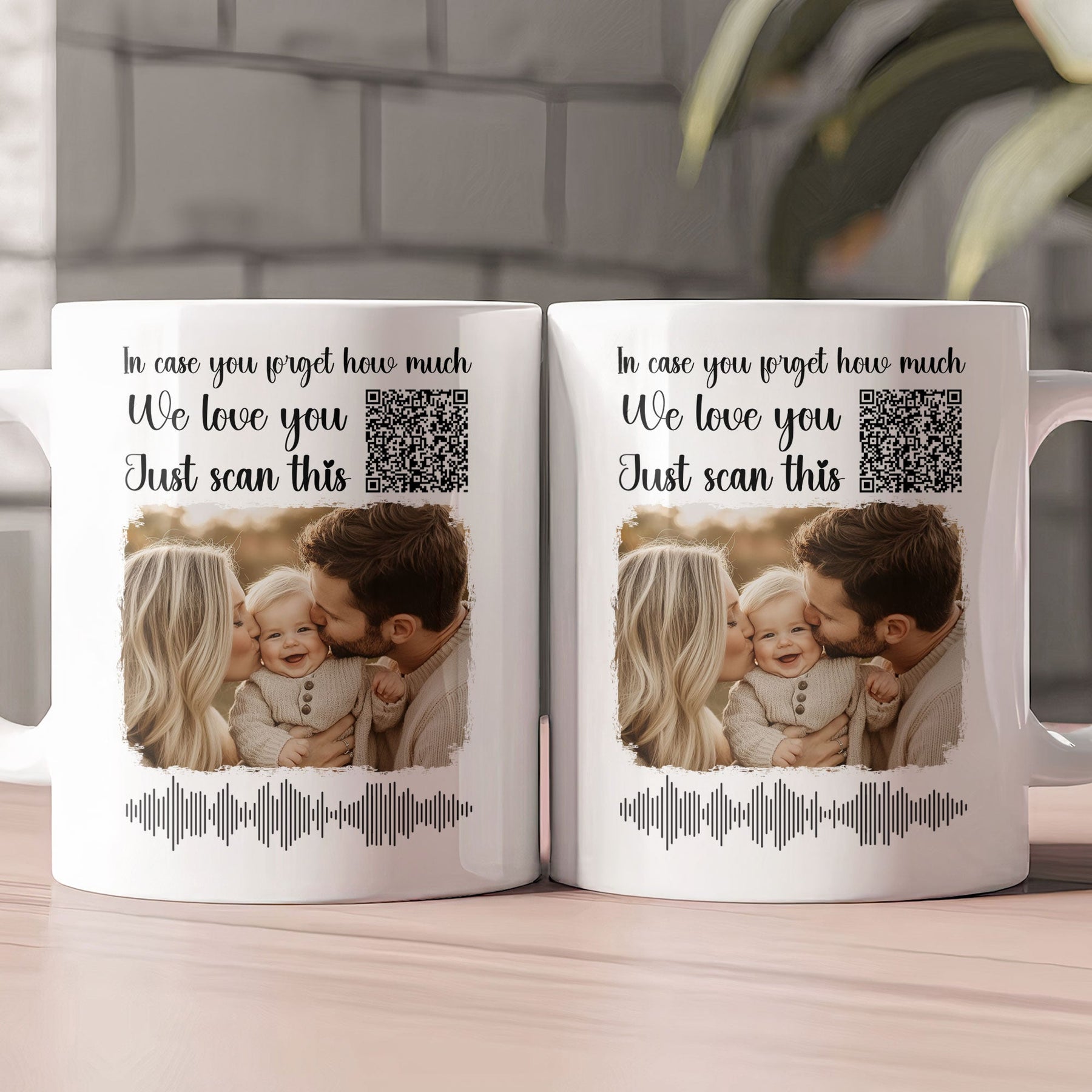 Custom QR Code & Photo Gifts - Personalized Photo Mug