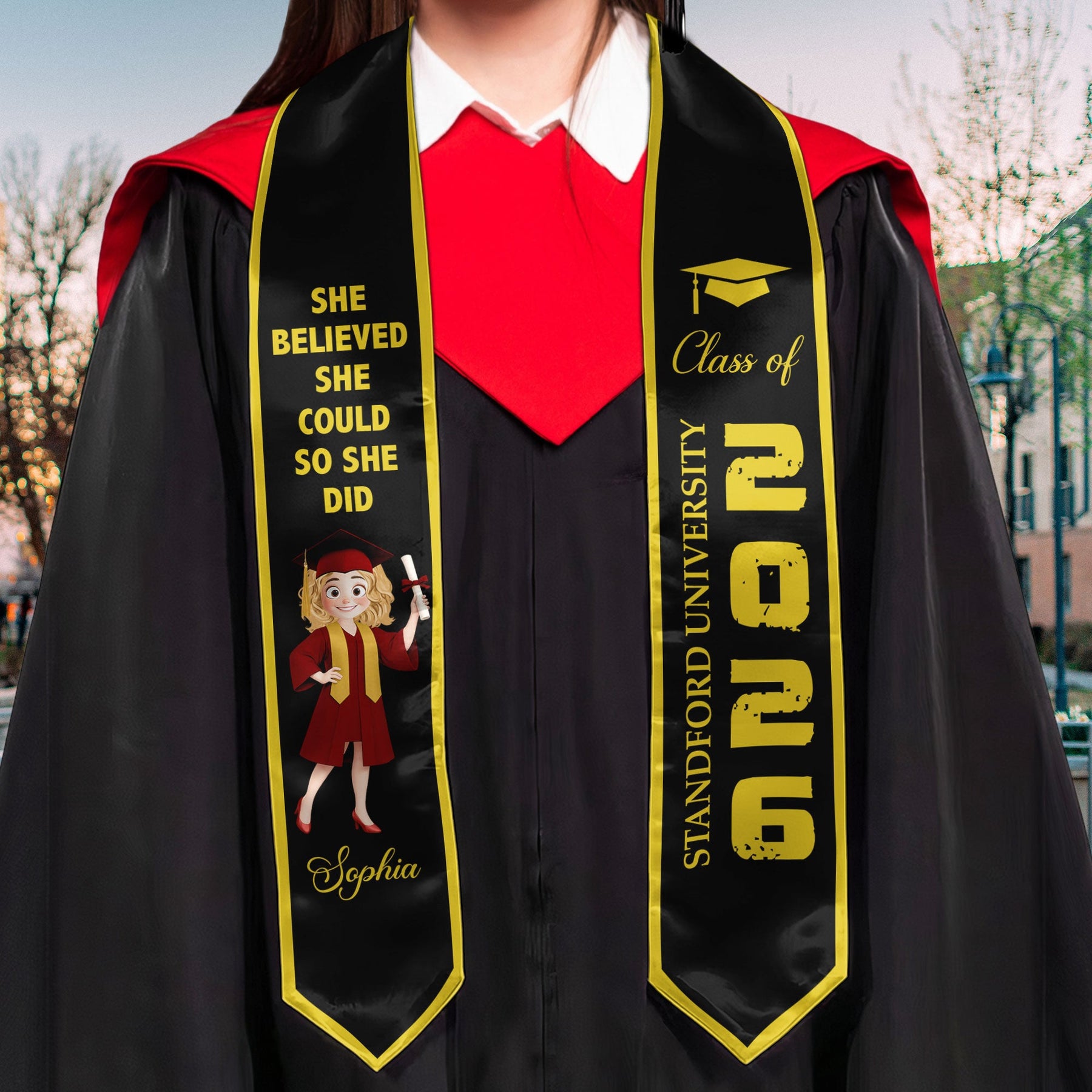 Customize Graduation - Personalized Graduation Stole
