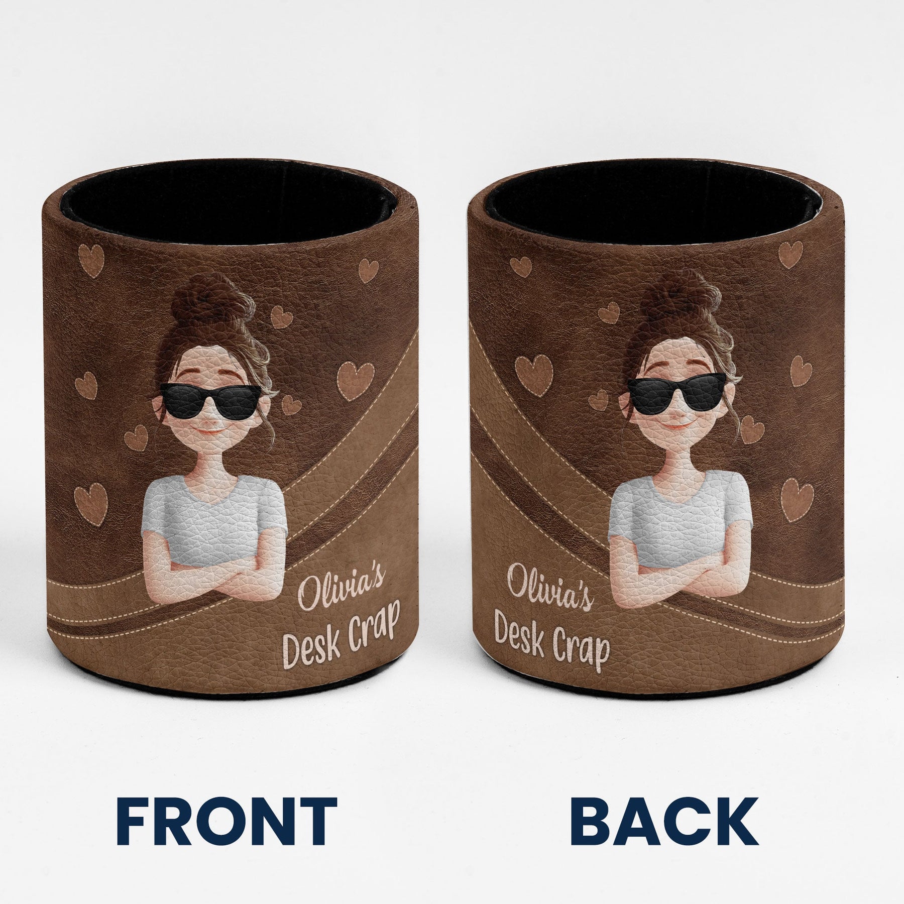 Desk Crap - Personalized Pen Holder