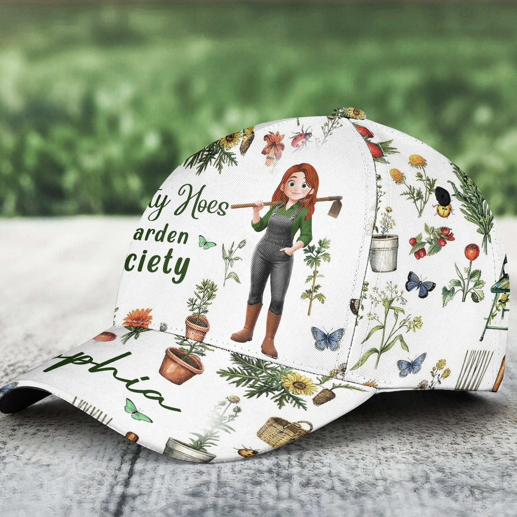 Dirty Hoes Garden Society - Personalized Classic Cap
