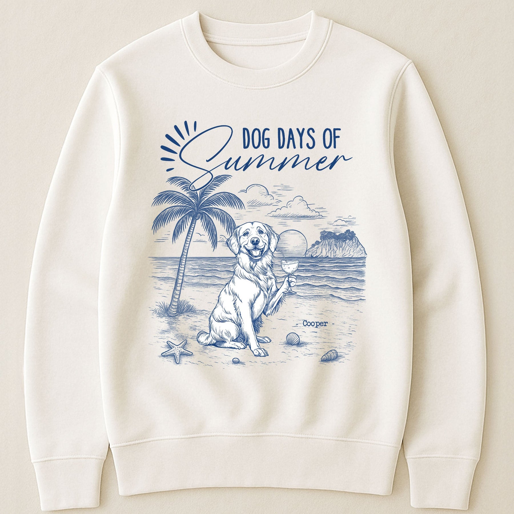 Dog Days Of Summer - Personalized Shirt