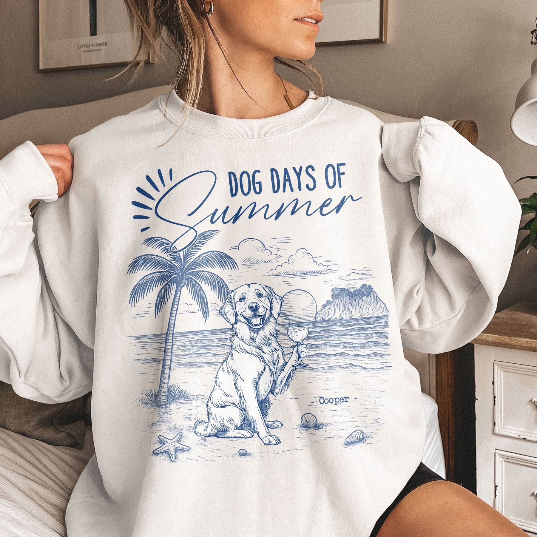 Dog Days Of Summer - Personalized Shirt