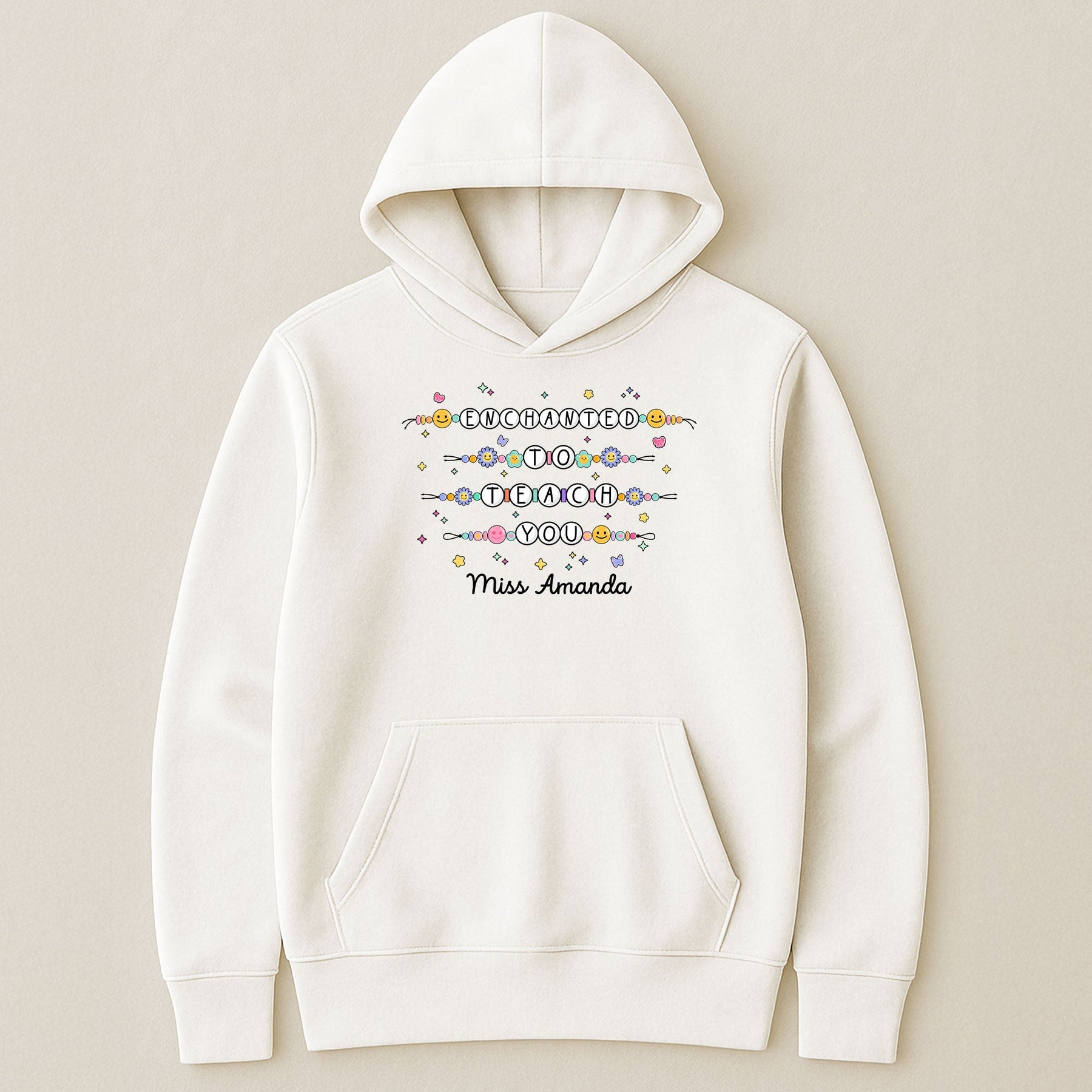 Enchanted To Teach You Friendship Bracelet Back To School - Personalized Shirt