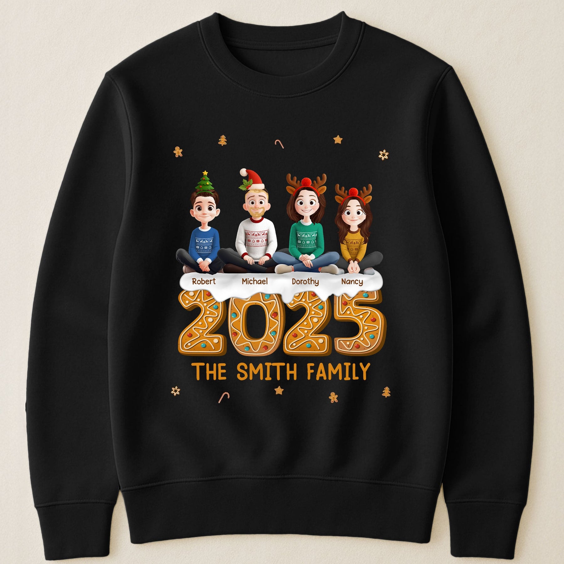 Family 2026 - Gingerbread Version - Personalized Shirt