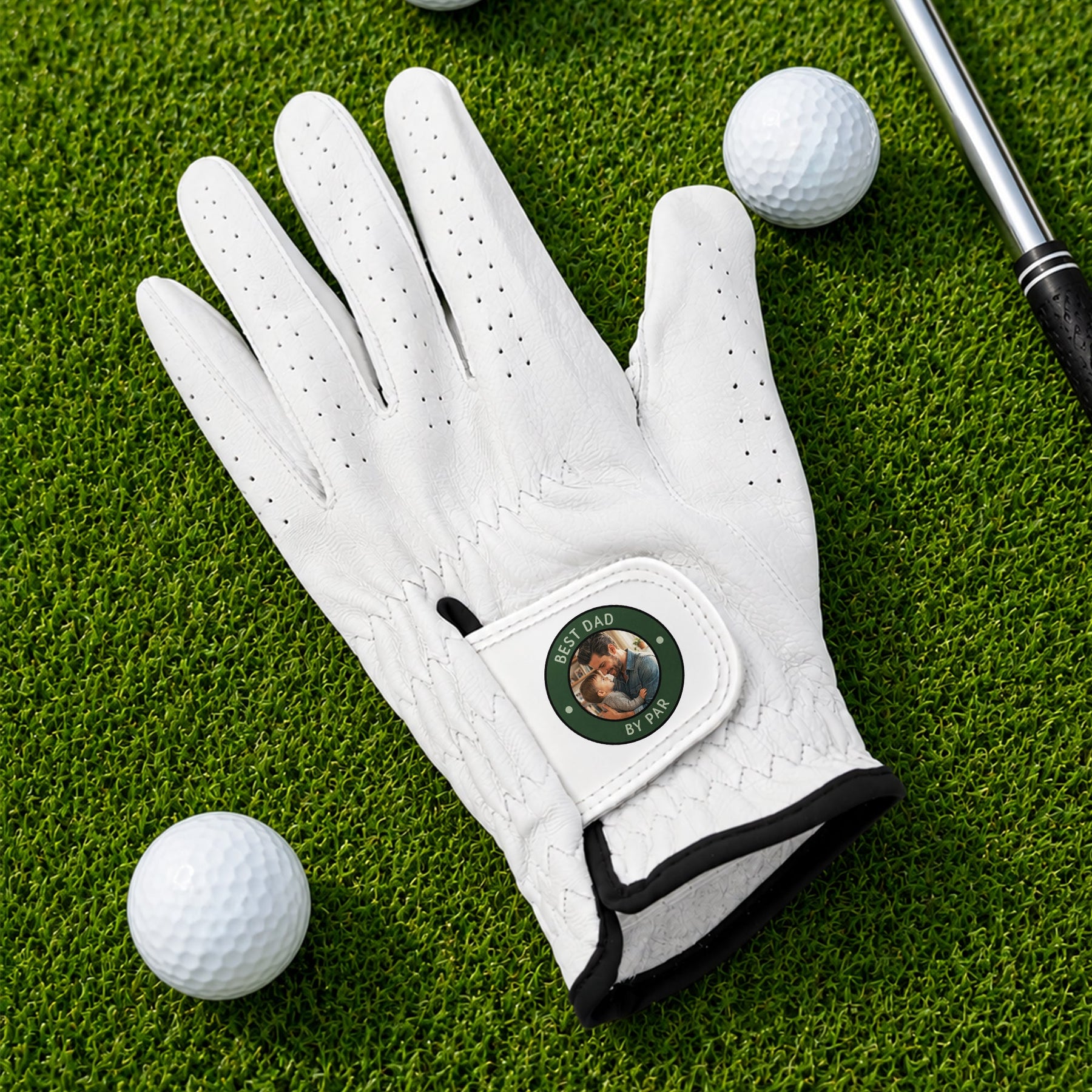 Father's Day Gift, I Love You To The Rough And Back - Personalized Golf Glove