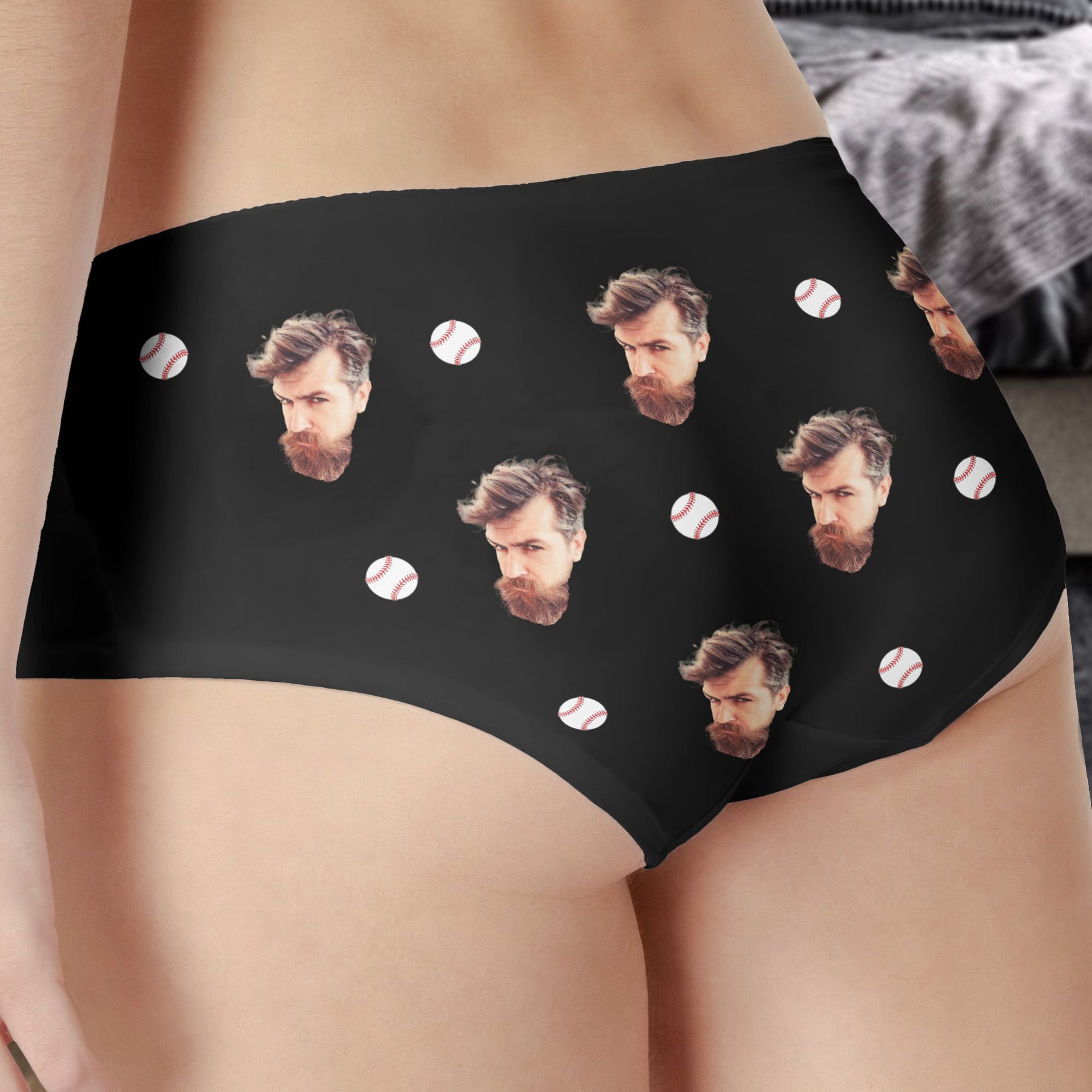 Fresh Dingers Hit Daily - Personalized Photo Women's Low-Waisted Brief