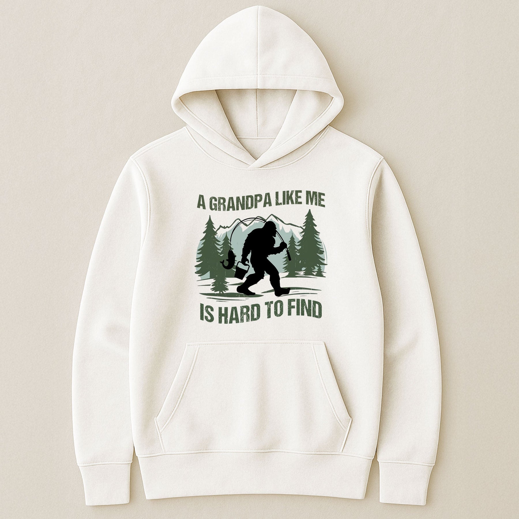 Funny Bigfoot For Dad, Grandpa, Men, Him - Personalized Shirt