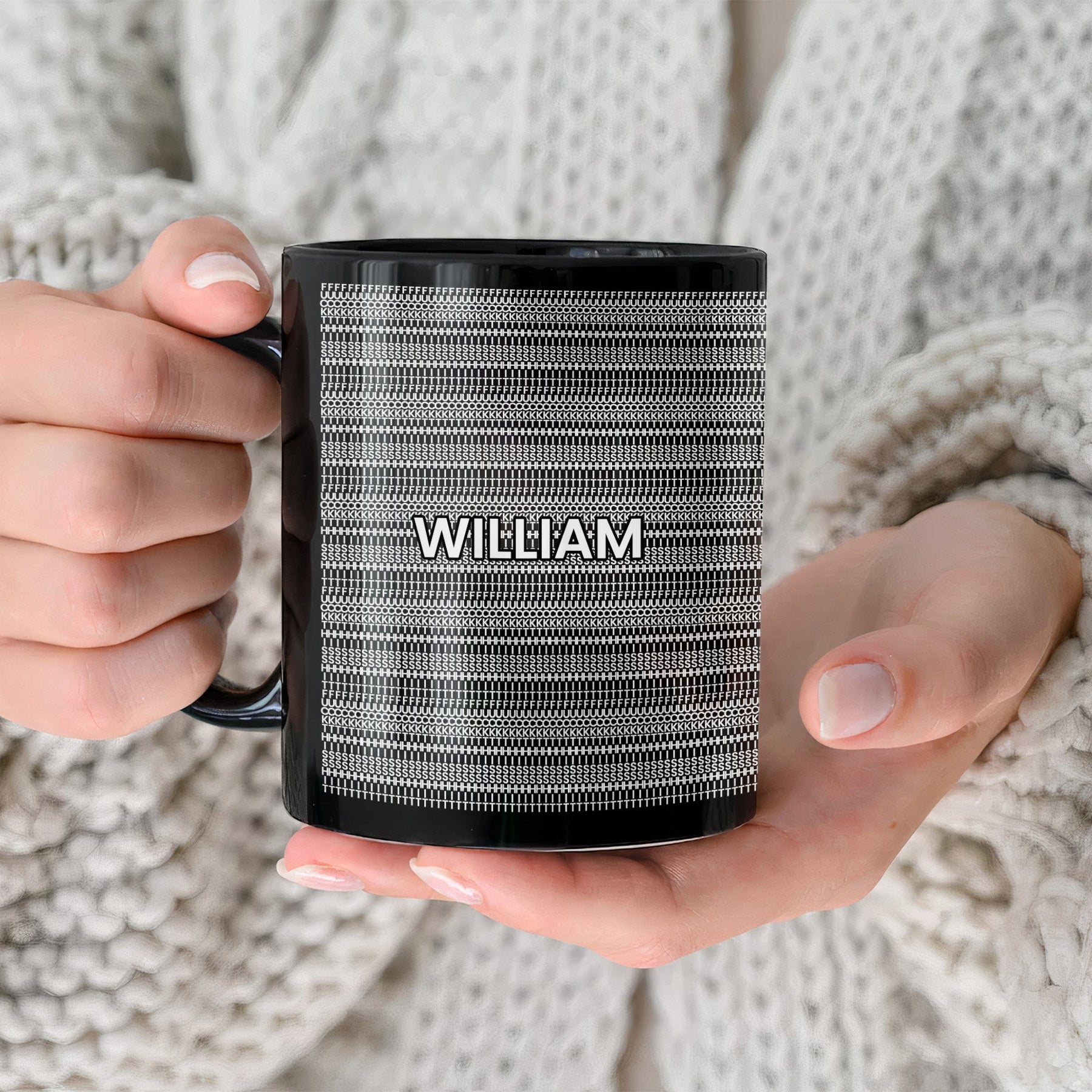 Funny Hidden Swear Words For Coworkers, Self Gift - Personalized Mug