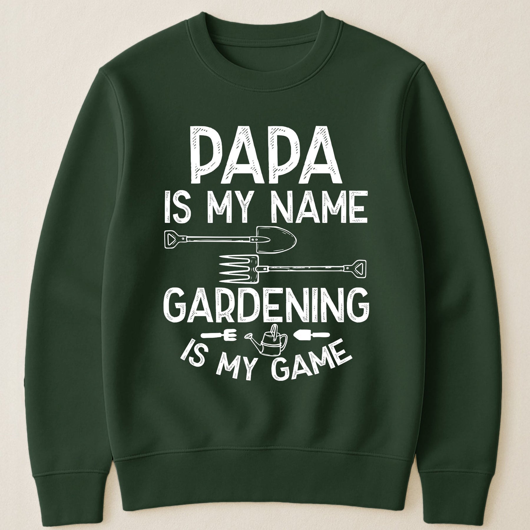 Gardening Is My Game Gift For Grandpa, Papa - Personalized Shirt