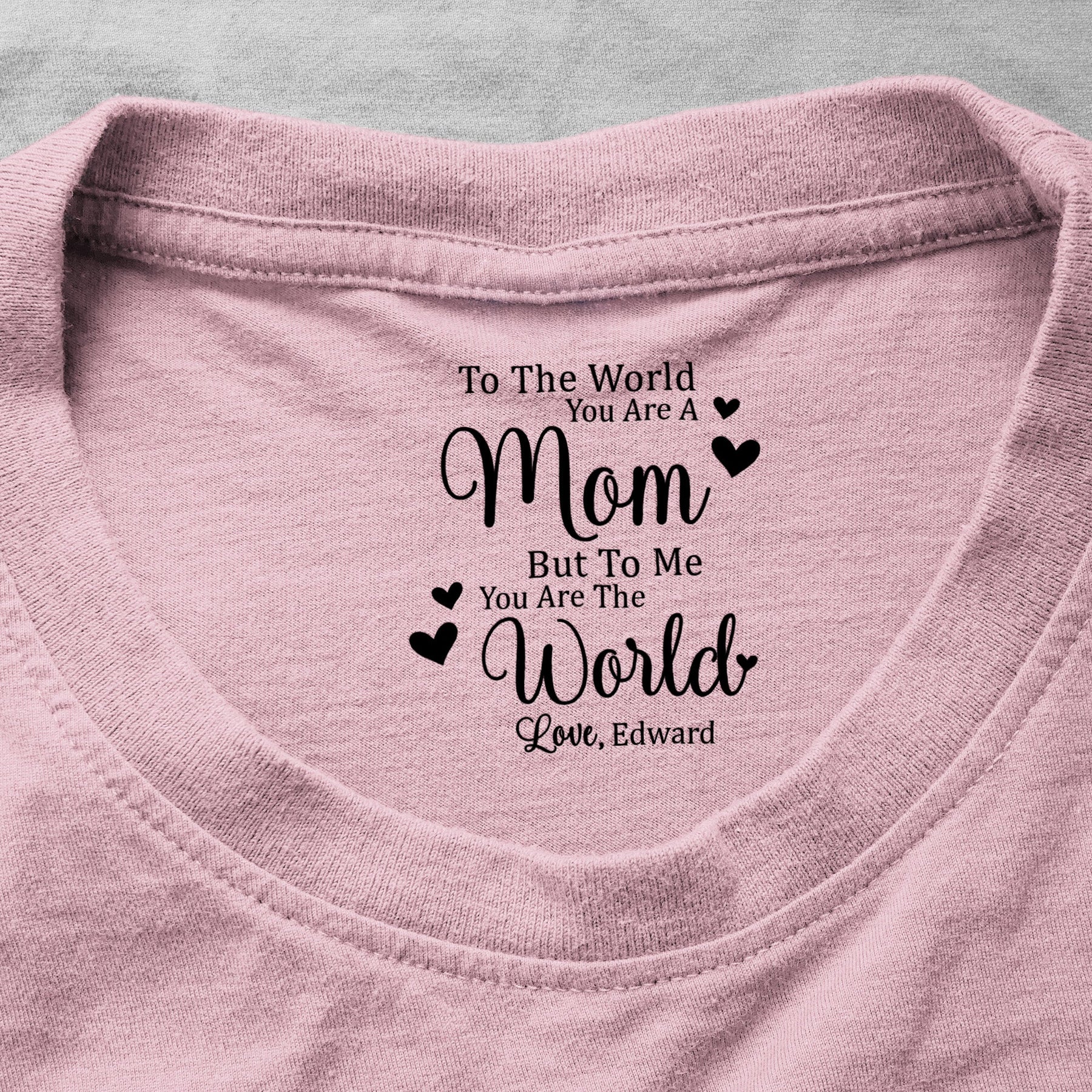 Gift For Dad, Mom, Family But To Us You Are The World - Personalized Shirt