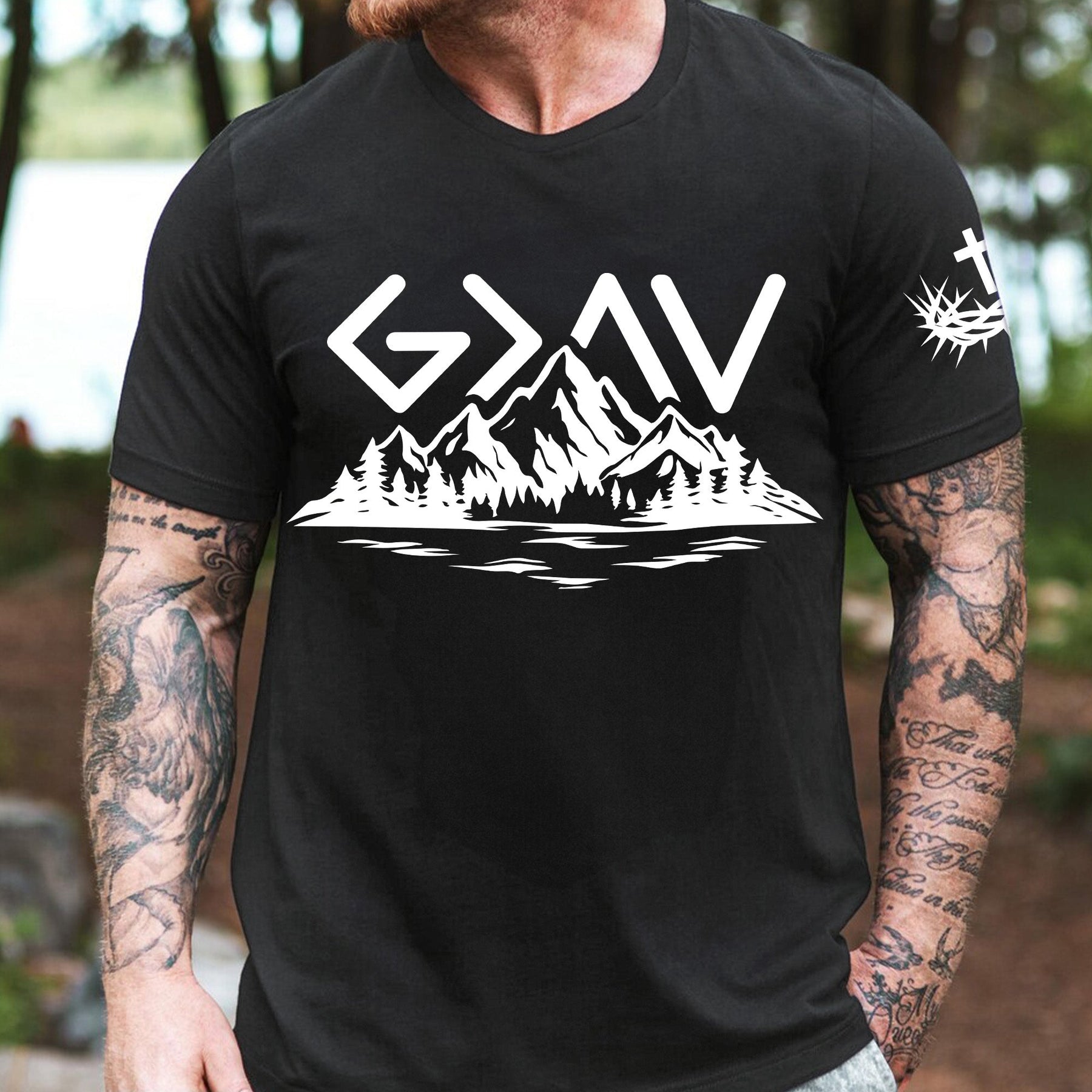 God Is Greater Than The Highs And Lows - Personalized Shirt