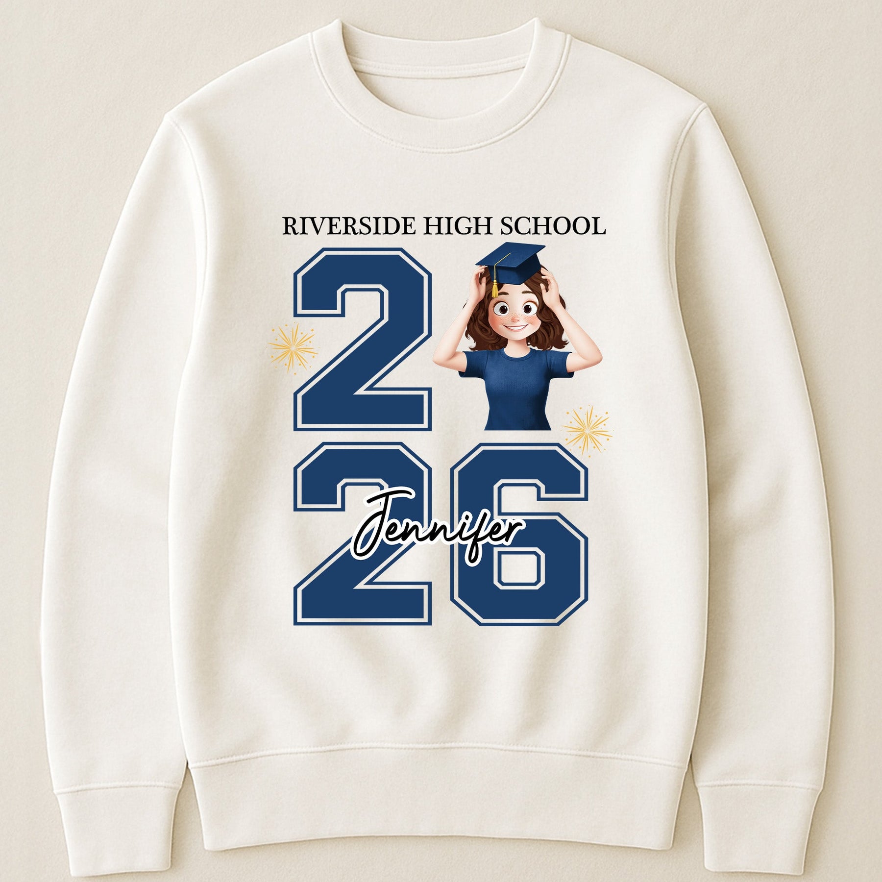 Graduation Cute Cartoon - Personalized Shirt