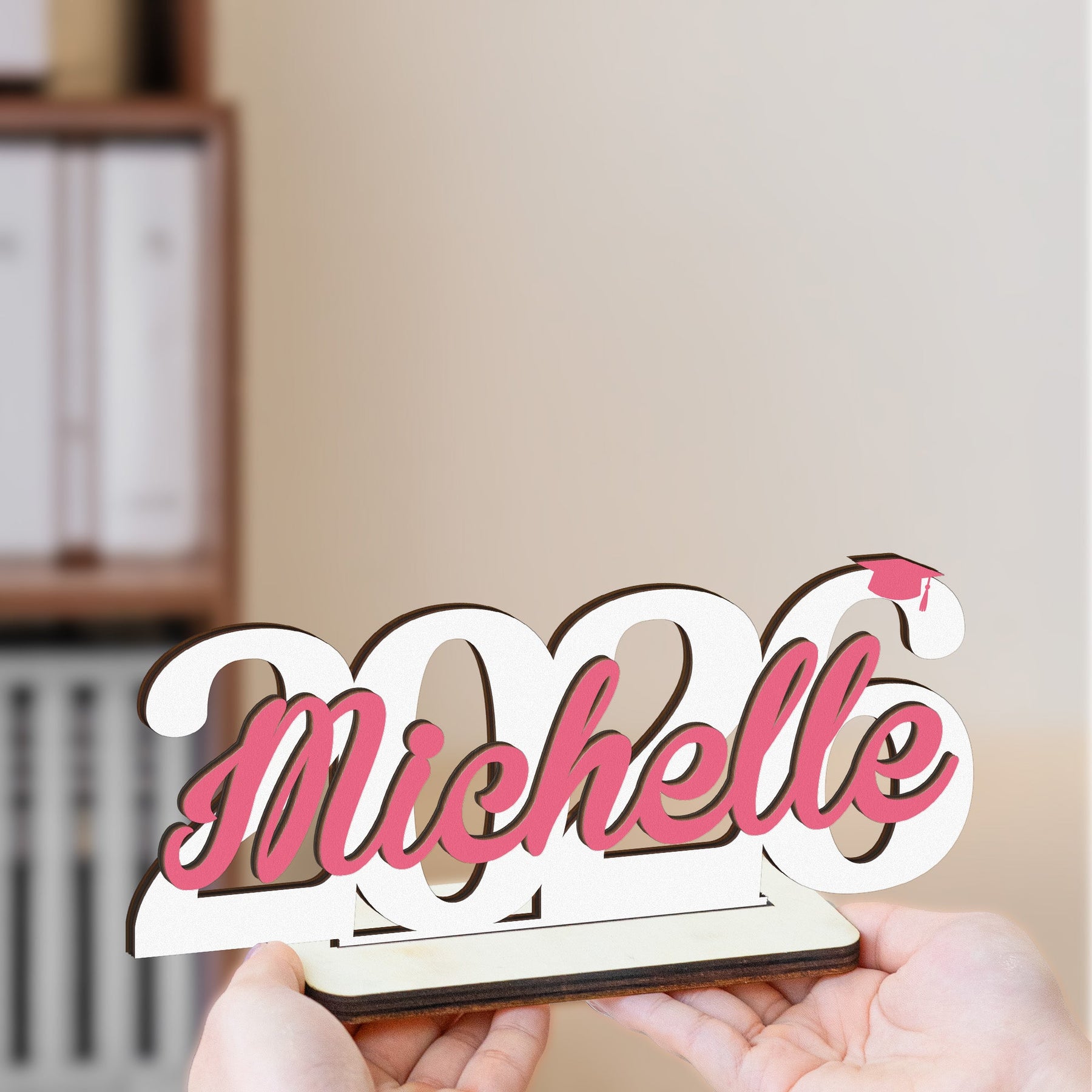 Graduation Gift For Her Grad - Personalized Wooden Plaque