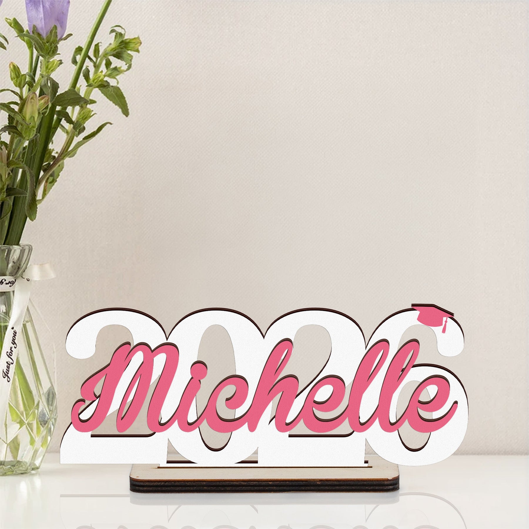 Graduation Gift For Her Grad - Personalized Wooden Plaque