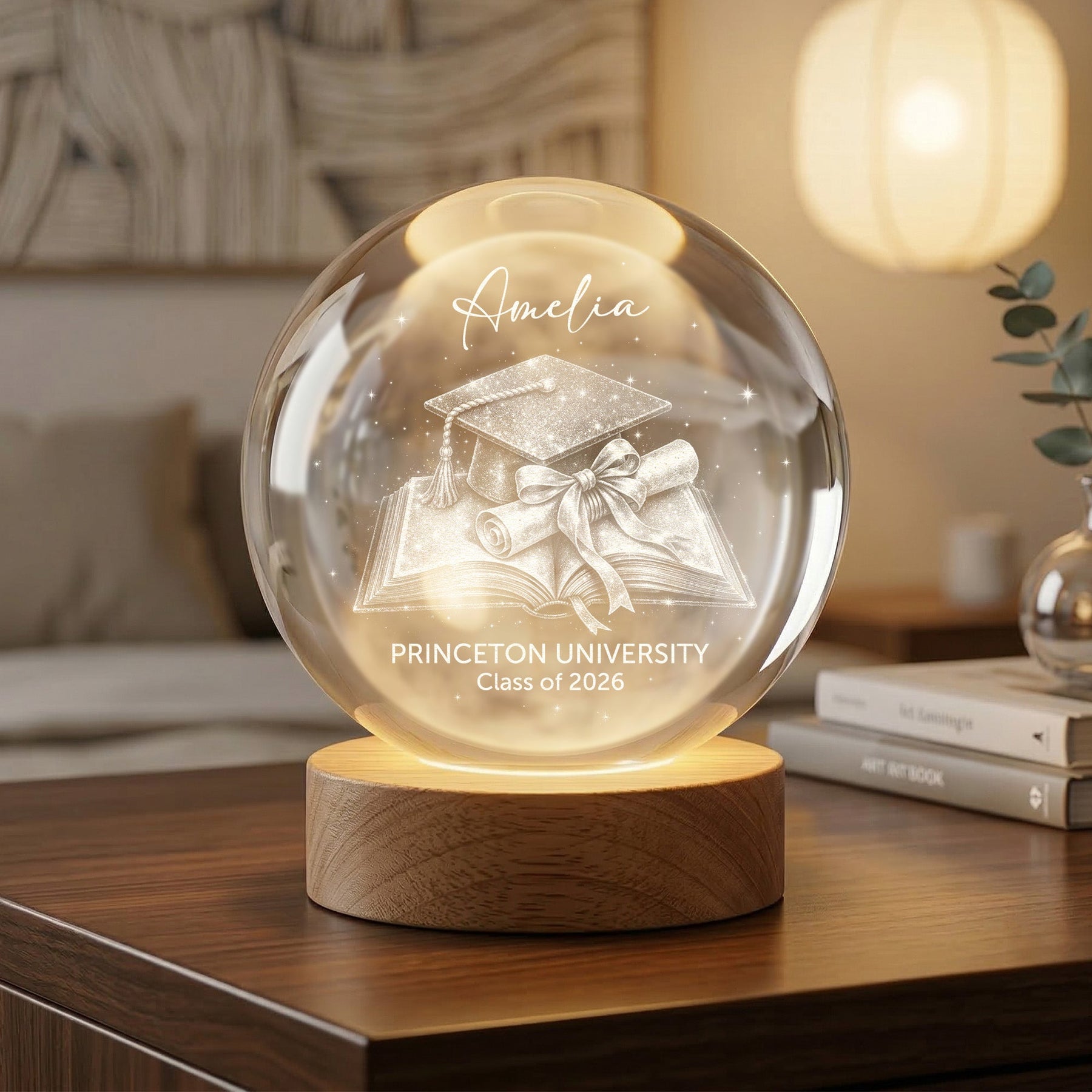 Graduation Keepsake - Personalized Night Light